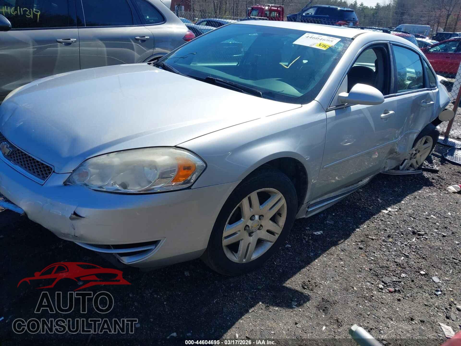 CHEVROLET IMPALA 2012 - 2G1WG5E30C1178403