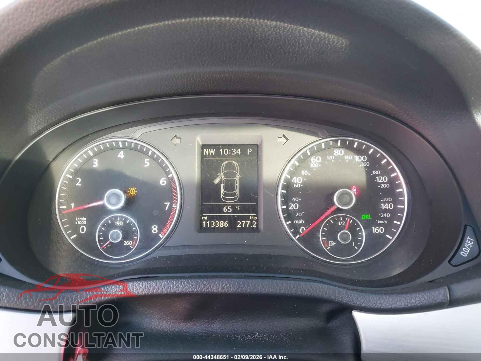 VOLKSWAGEN PASSAT 2013 - 1VWBP7A30DC080200