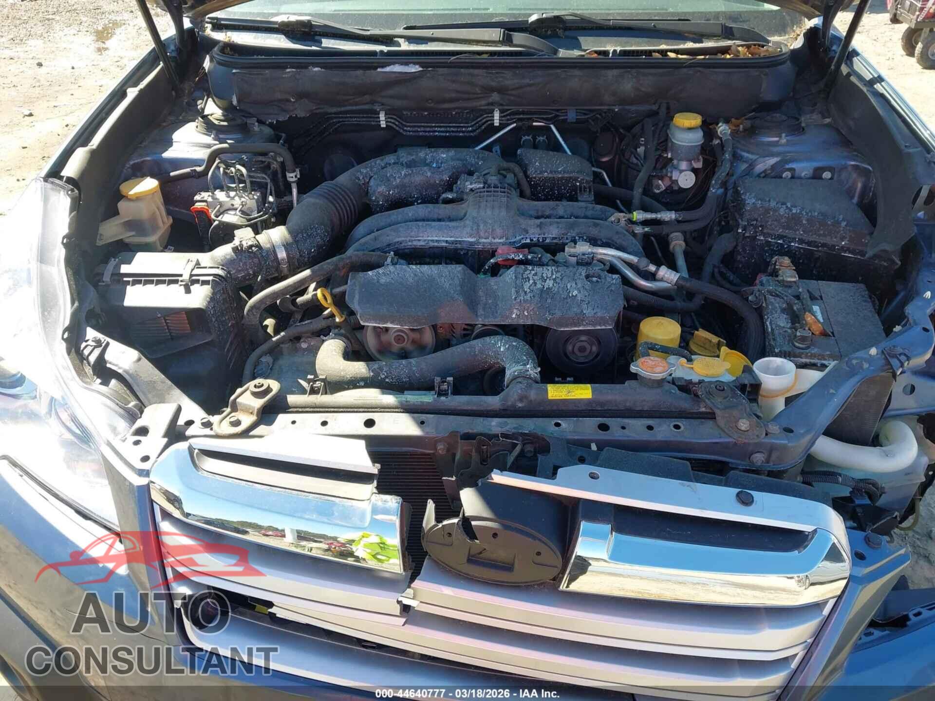 SUBARU OUTBACK 2013 - 4S4BRCCC4D3296534