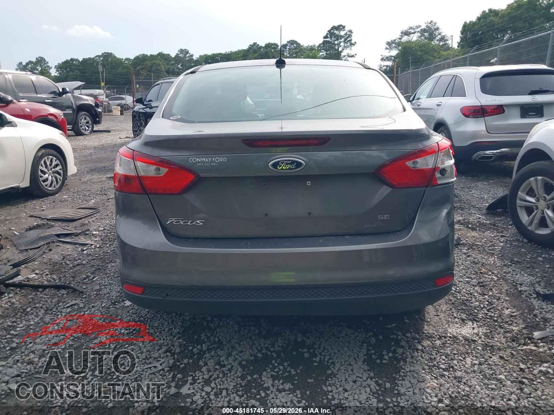 FORD FOCUS 2012 - 1FAHP3F28CL201534