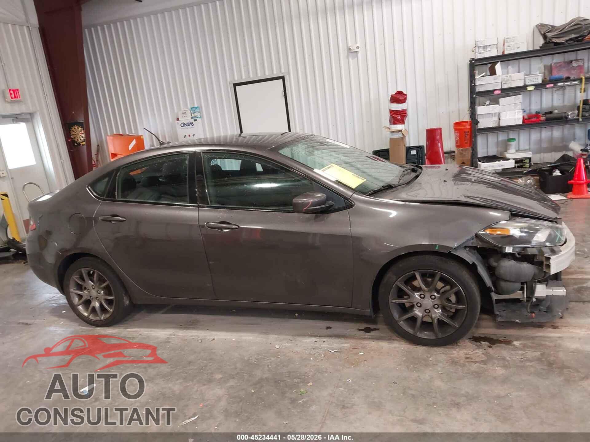 DODGE DART 2015 - 1C3CDFBBXFD141439