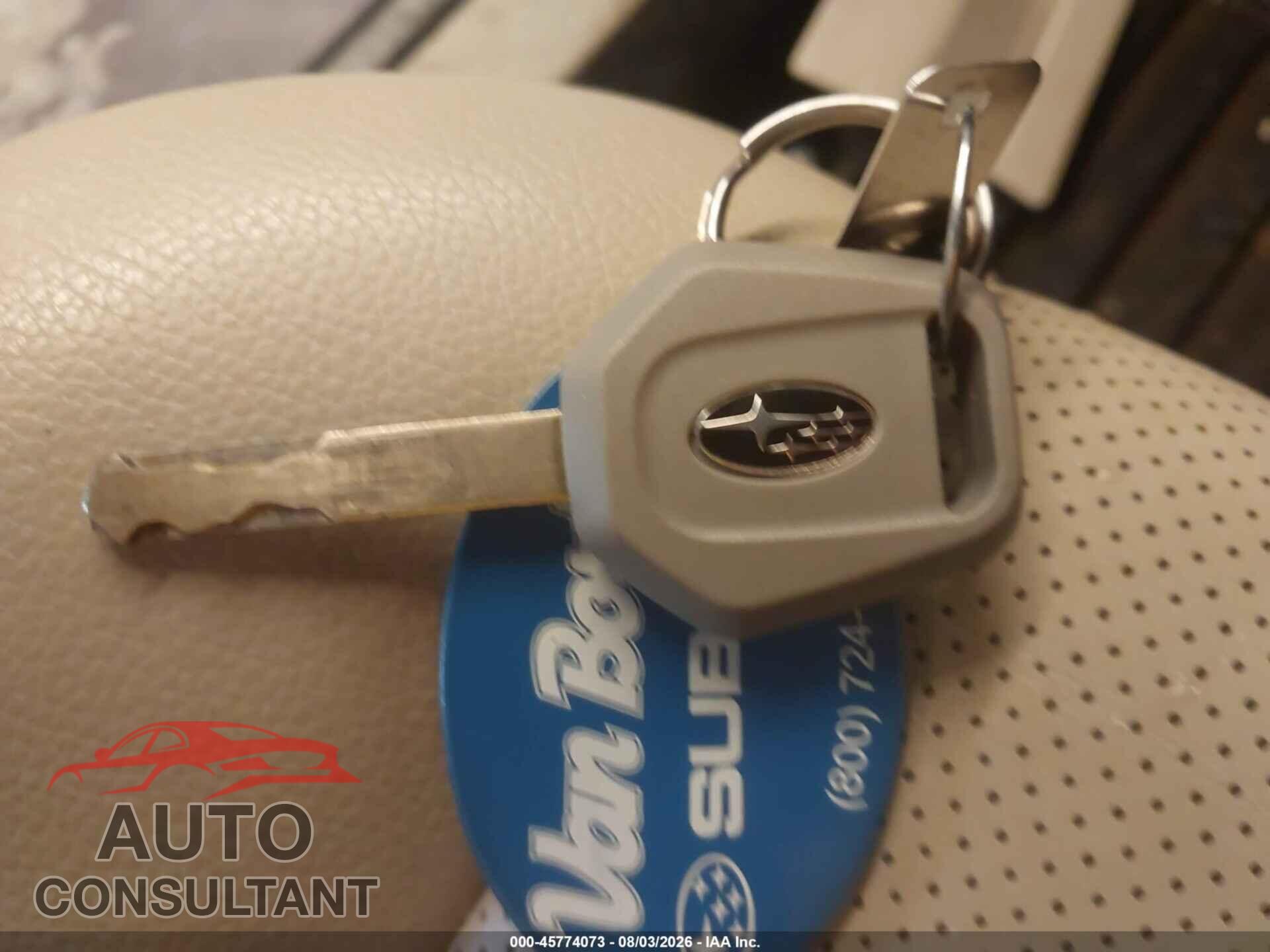 SUBARU OUTBACK 2014 - 4S4BRBLC4E3314669