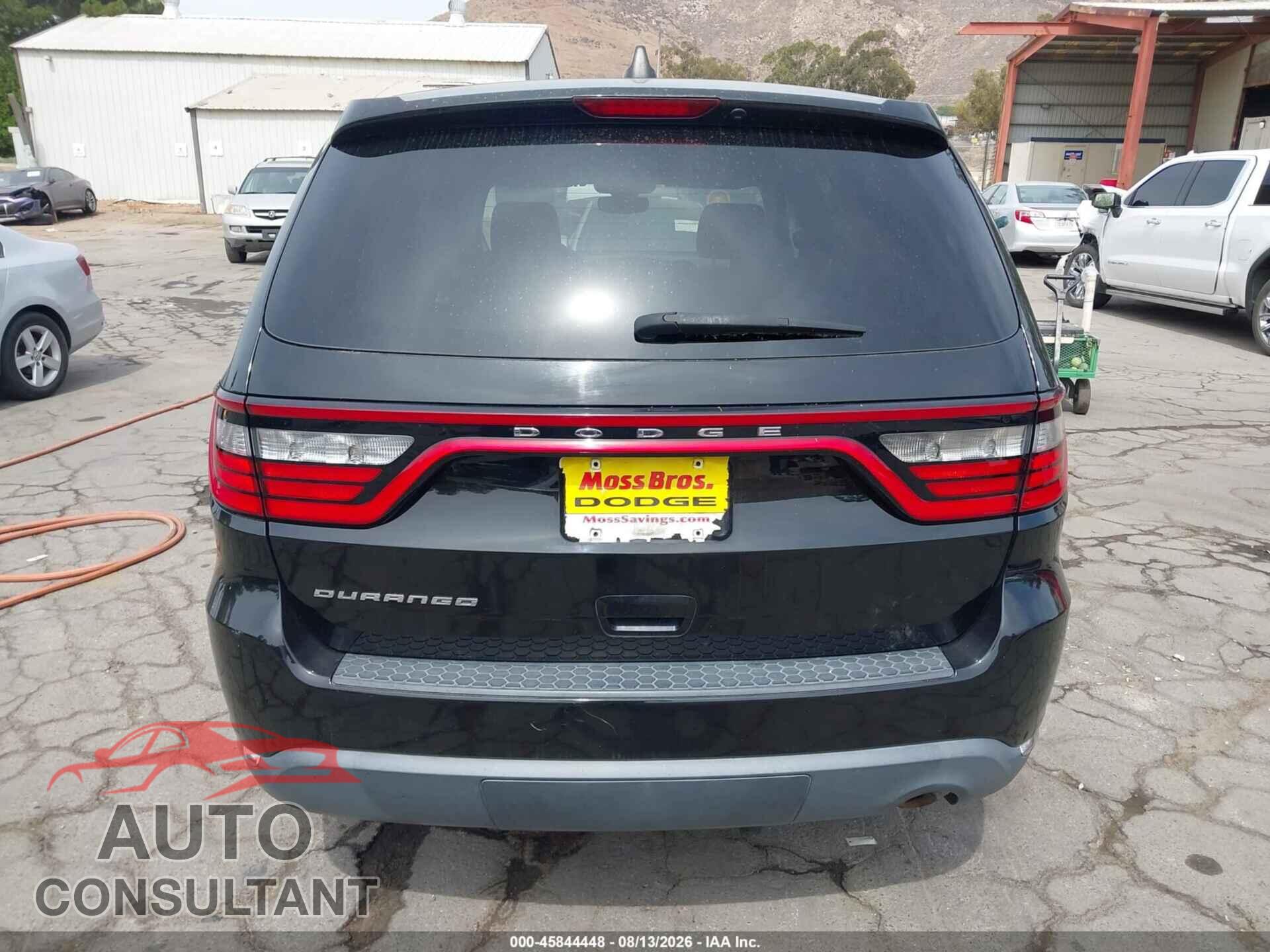DODGE DURANGO 2017 - 1C4RDHAG2HC785296