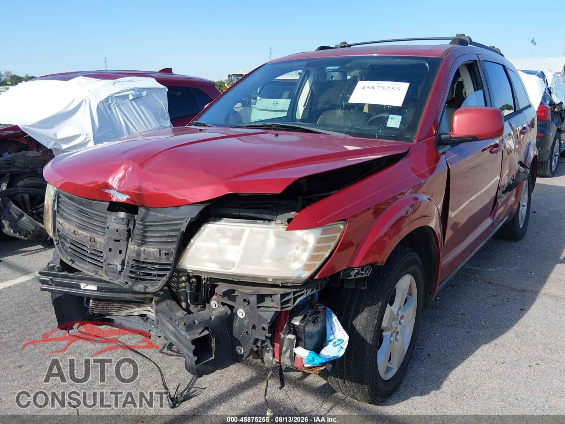 DODGE JOURNEY 2010 - 3D4PG5FV3AT191317