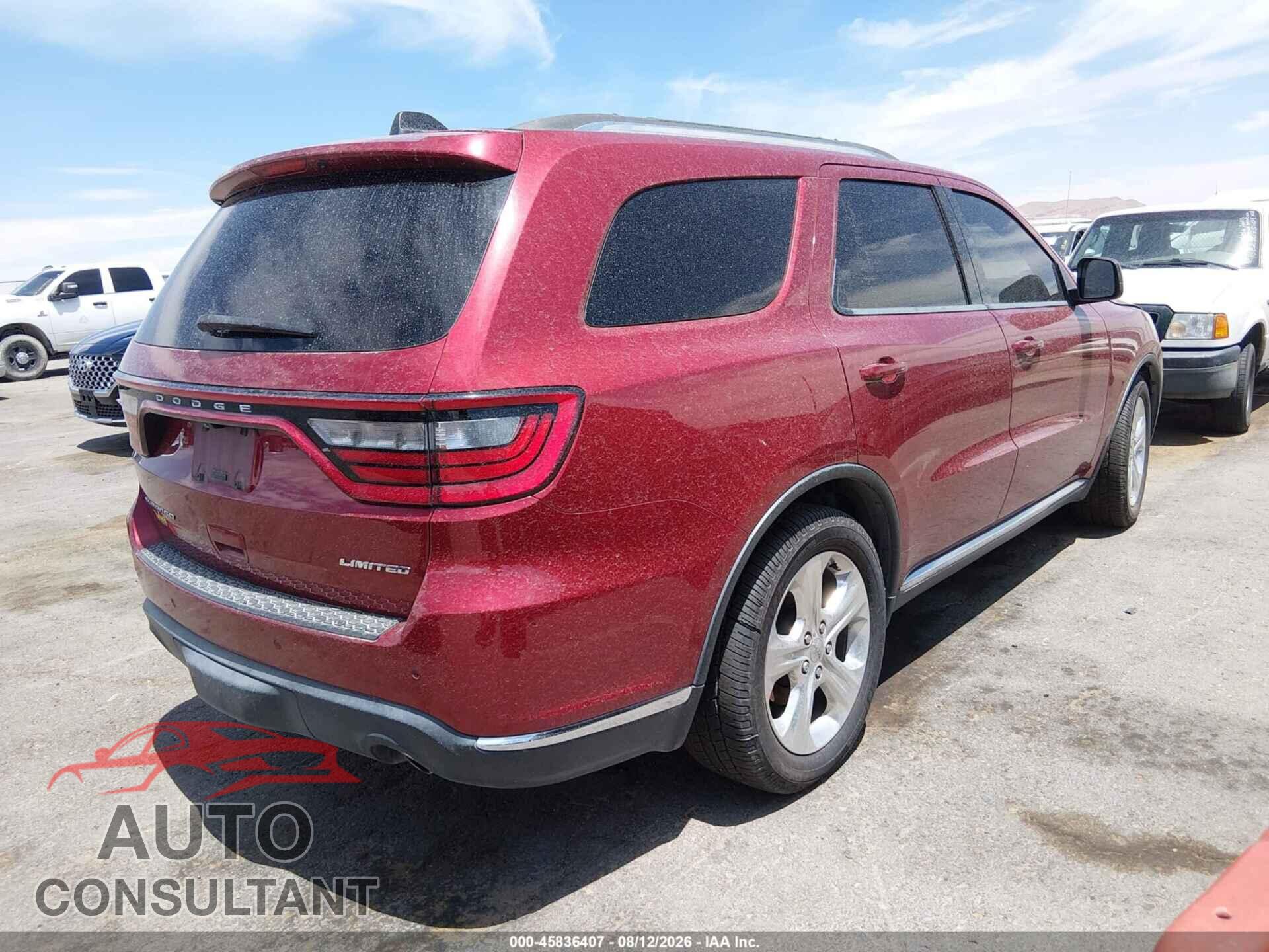 DODGE DURANGO 2014 - 1C4SDHDT4EC411231