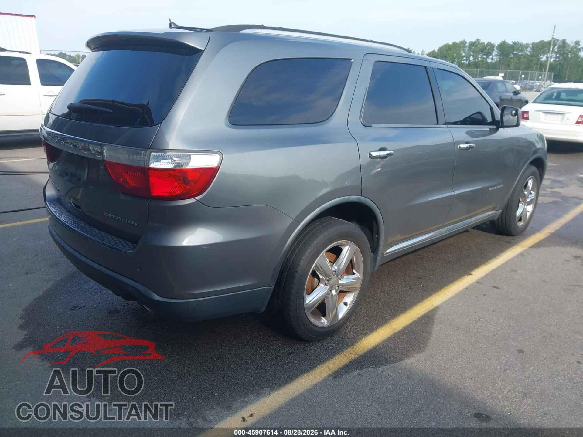 DODGE DURANGO 2012 - 1C4SDHET2CC301273