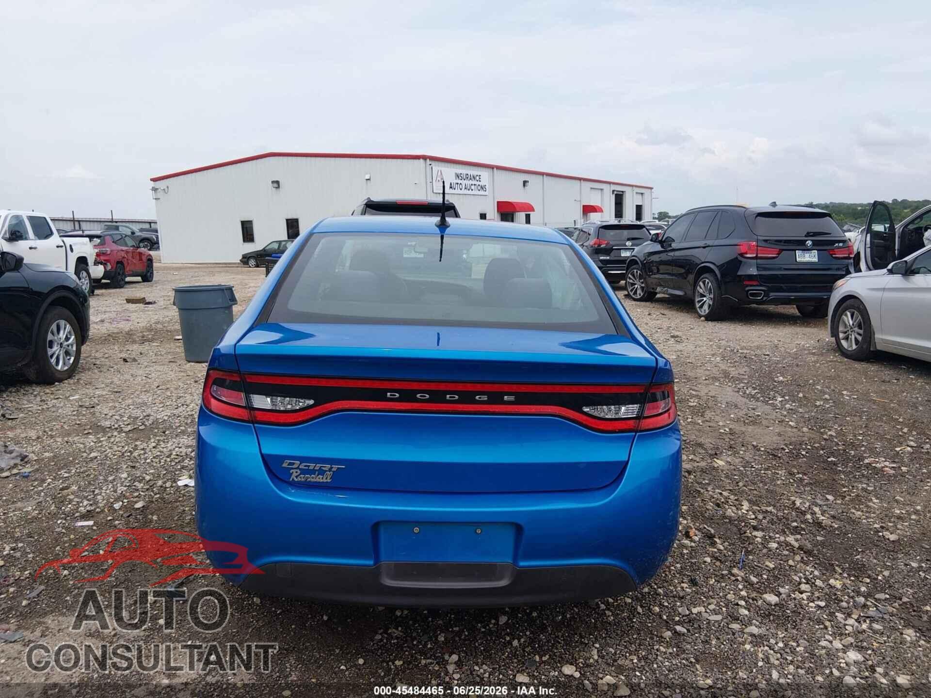 DODGE DART 2015 - 1C3CDFAA2FD378998