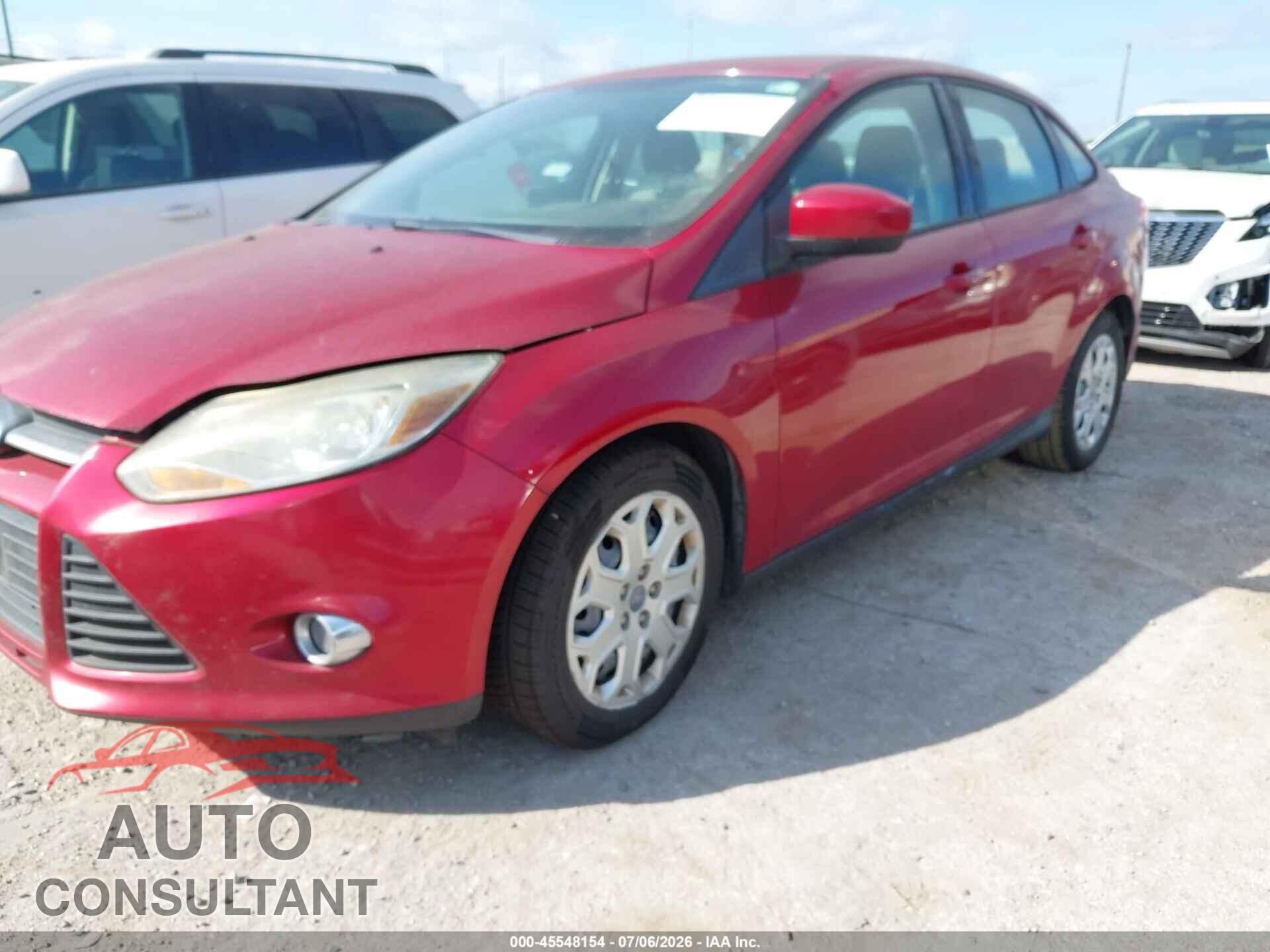 FORD FOCUS 2012 - 1FAHP3F26CL320599