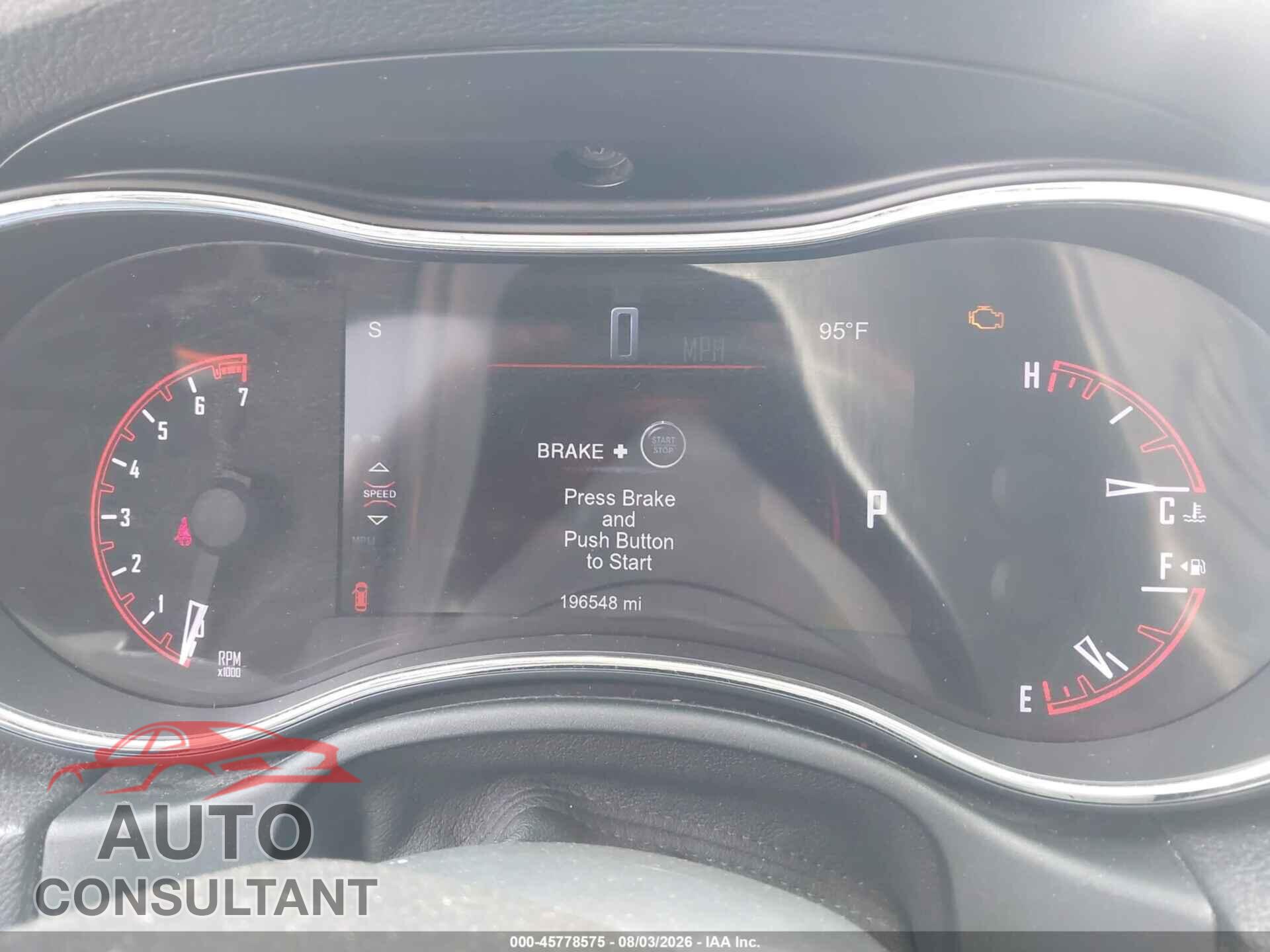 DODGE DURANGO 2014 - 1C4RDJAG9EC370768