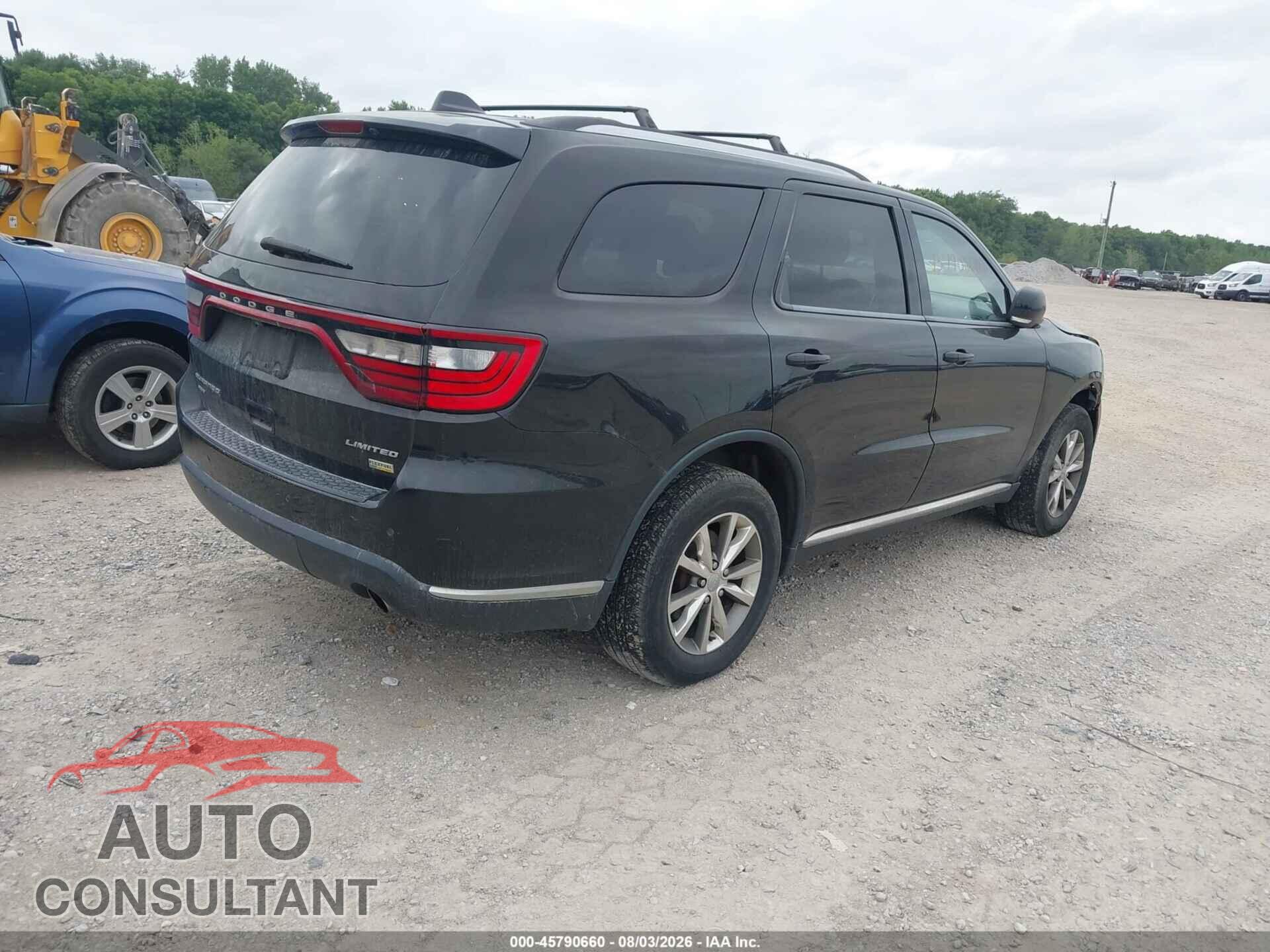 DODGE DURANGO 2014 - 1C4RDJDG3EC481747