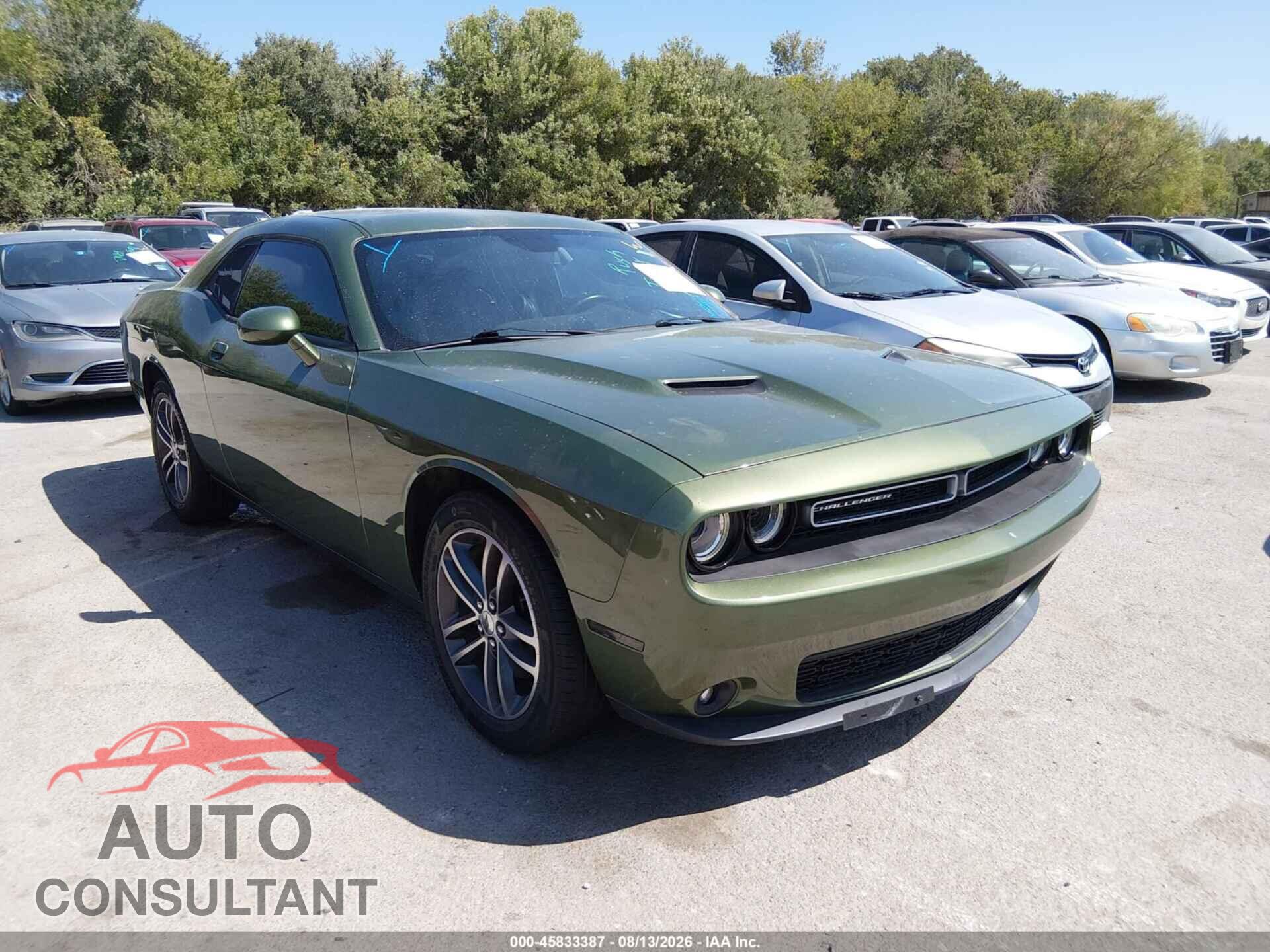 DODGE CHALLENGER 2019 - 2C3CDZGG4KH522061