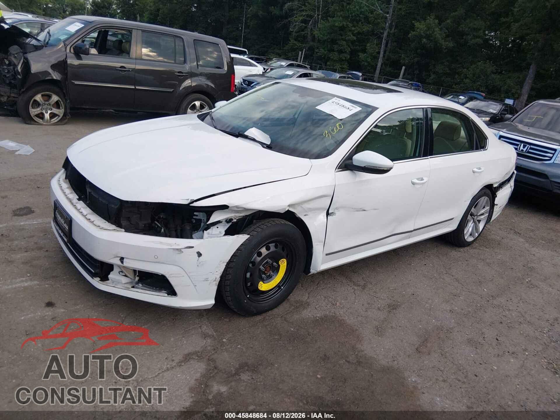 VOLKSWAGEN PASSAT 2017 - 1VWGT7A30HC005181
