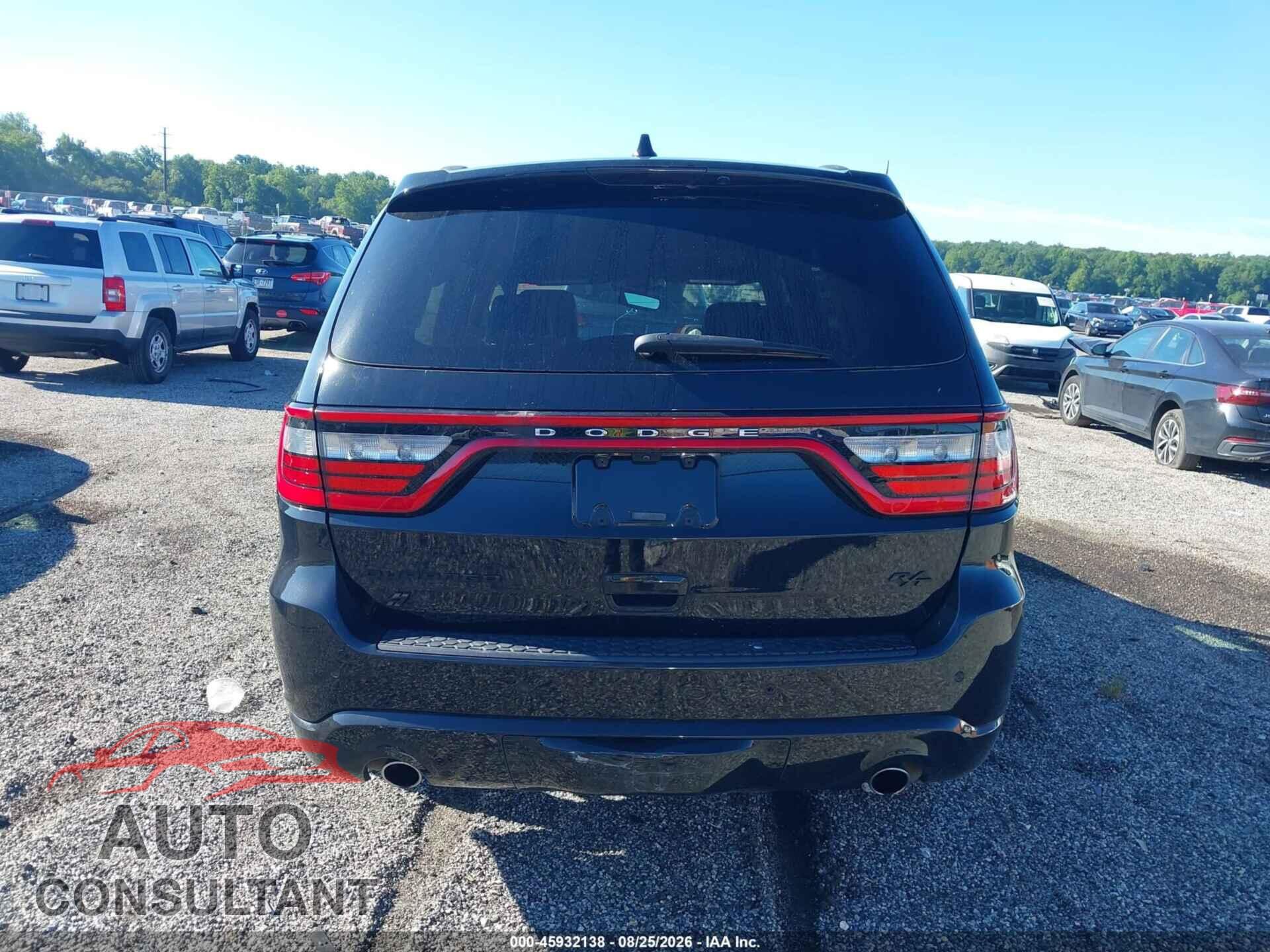 DODGE DURANGO 2020 - 1C4SDJCTXLC325363