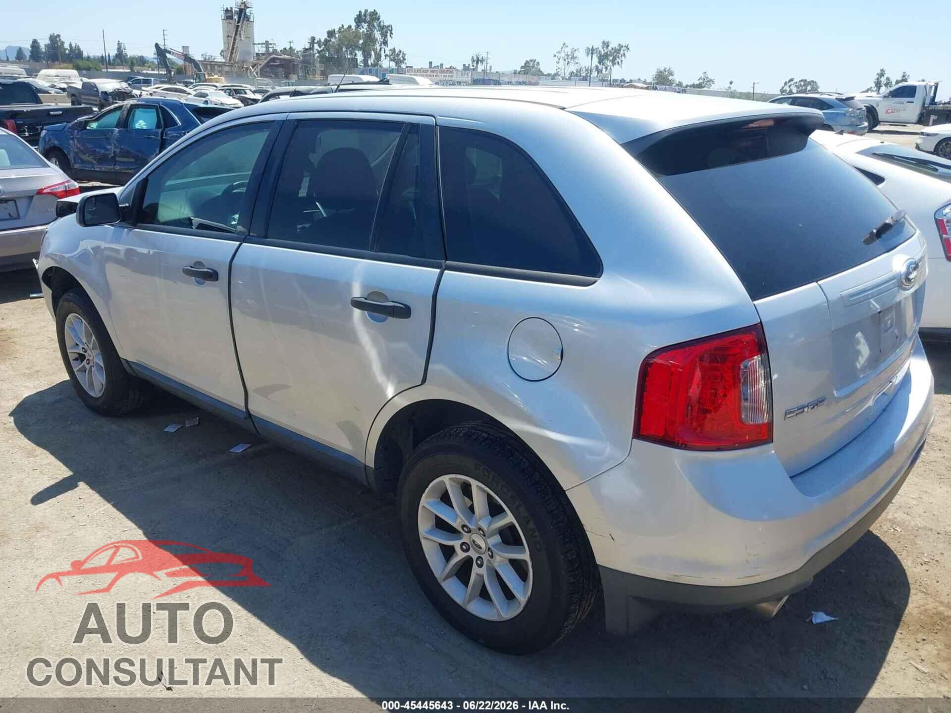 FORD EDGE 2013 - 2FMDK3GC3DBC66903