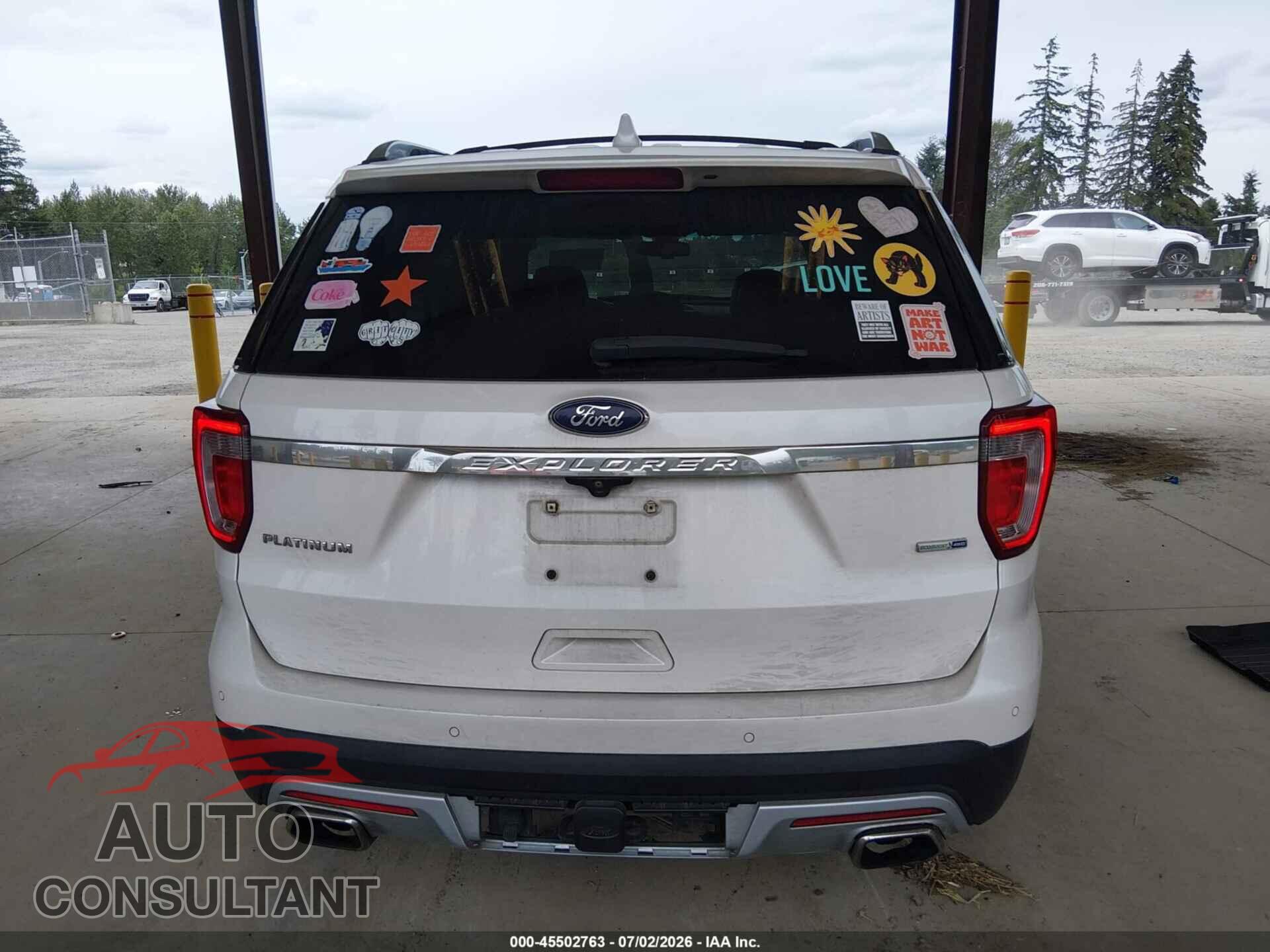 FORD EXPLORER 2017 - 1FM5K8HT7HGA23402