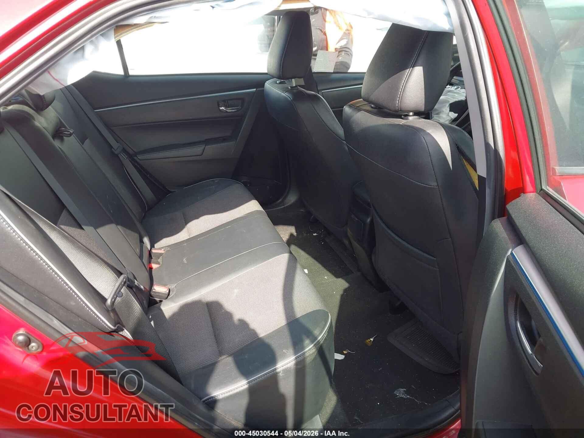 TOYOTA COROLLA 2015 - 2T1BURHE5FC417775