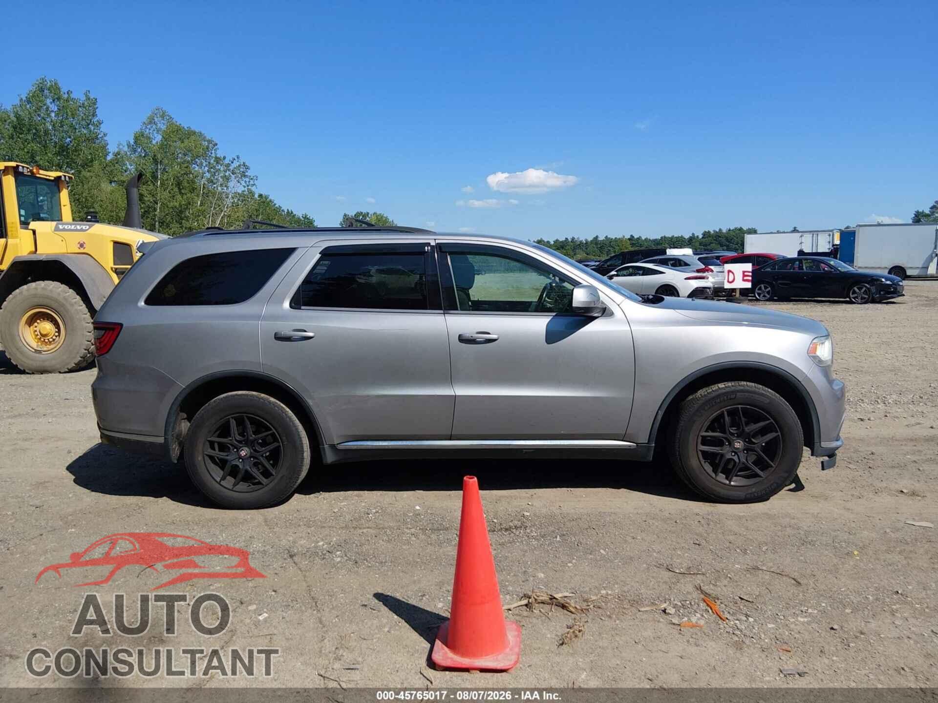 DODGE DURANGO 2017 - 1C4RDJAG5HC821103
