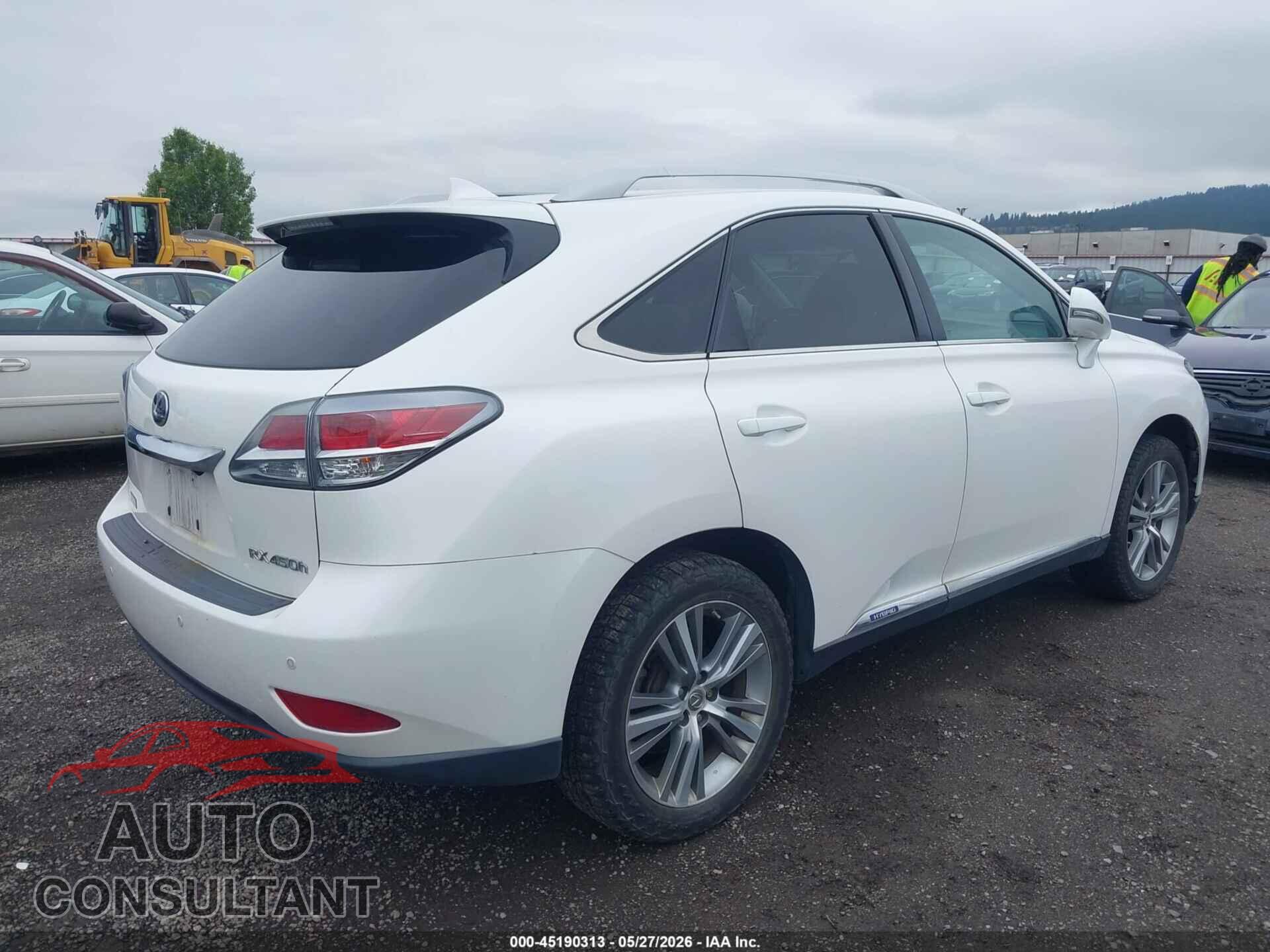 LEXUS RX 450H 2015 - 2T2BC1BA5FC009492