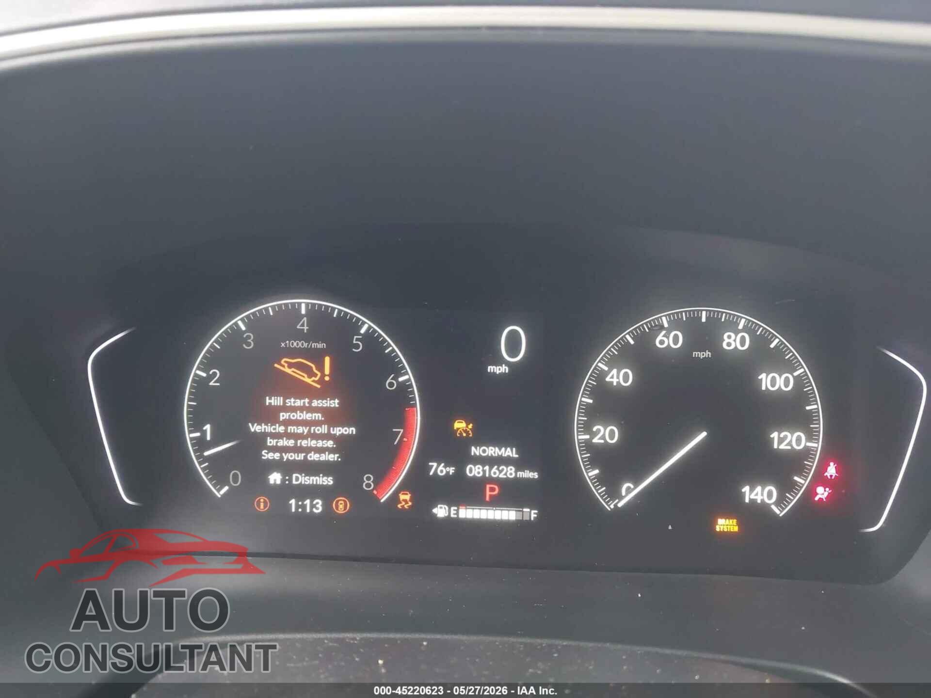 HONDA PILOT 2023 - 5FNYG2H27PB007796