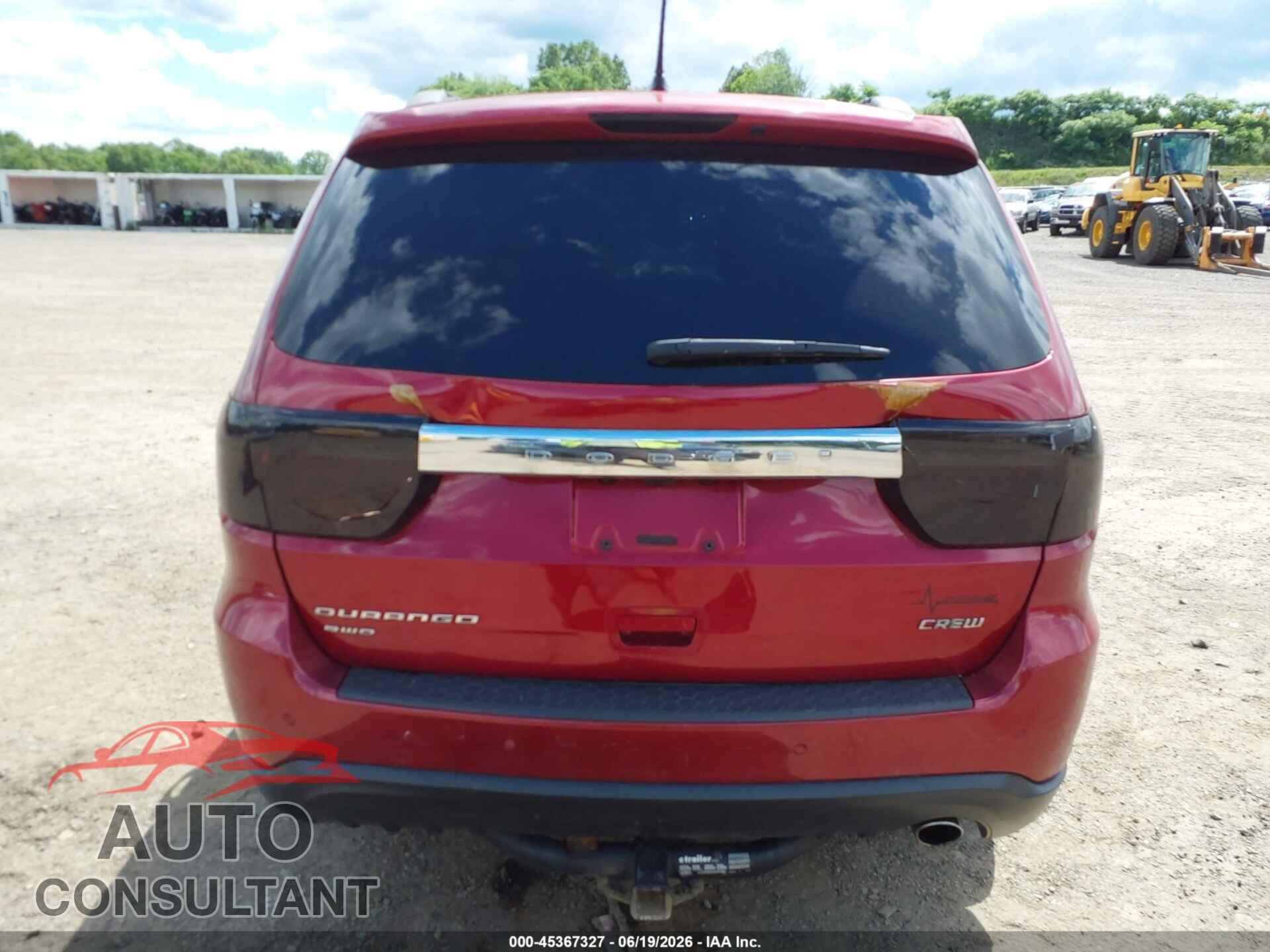 DODGE DURANGO 2013 - 1C4RDJDG9DC540489