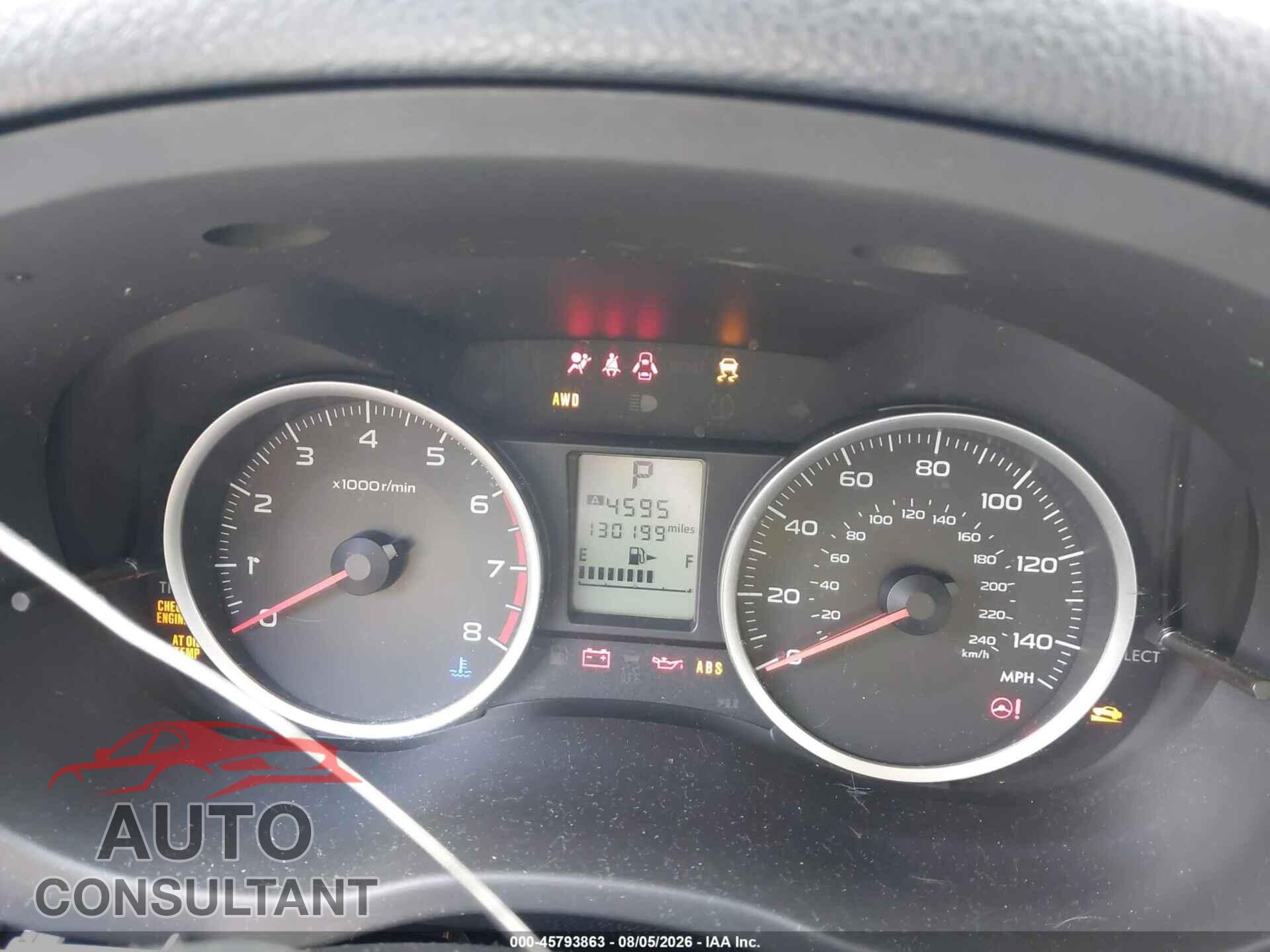 SUBARU FORESTER 2014 - JF2SJAEC0EH492814