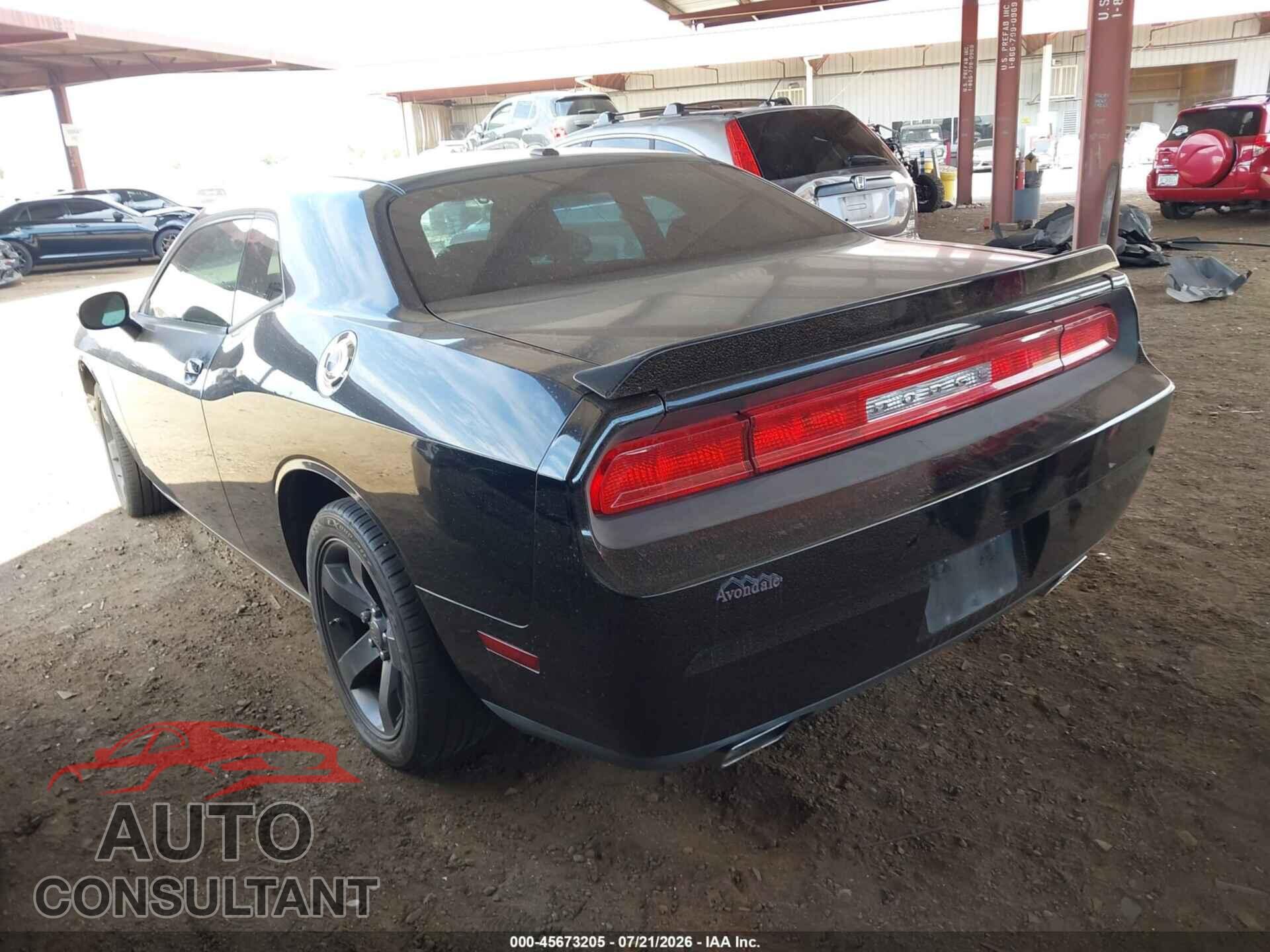 DODGE CHALLENGER 2012 - 2C3CDYAGXCH268330