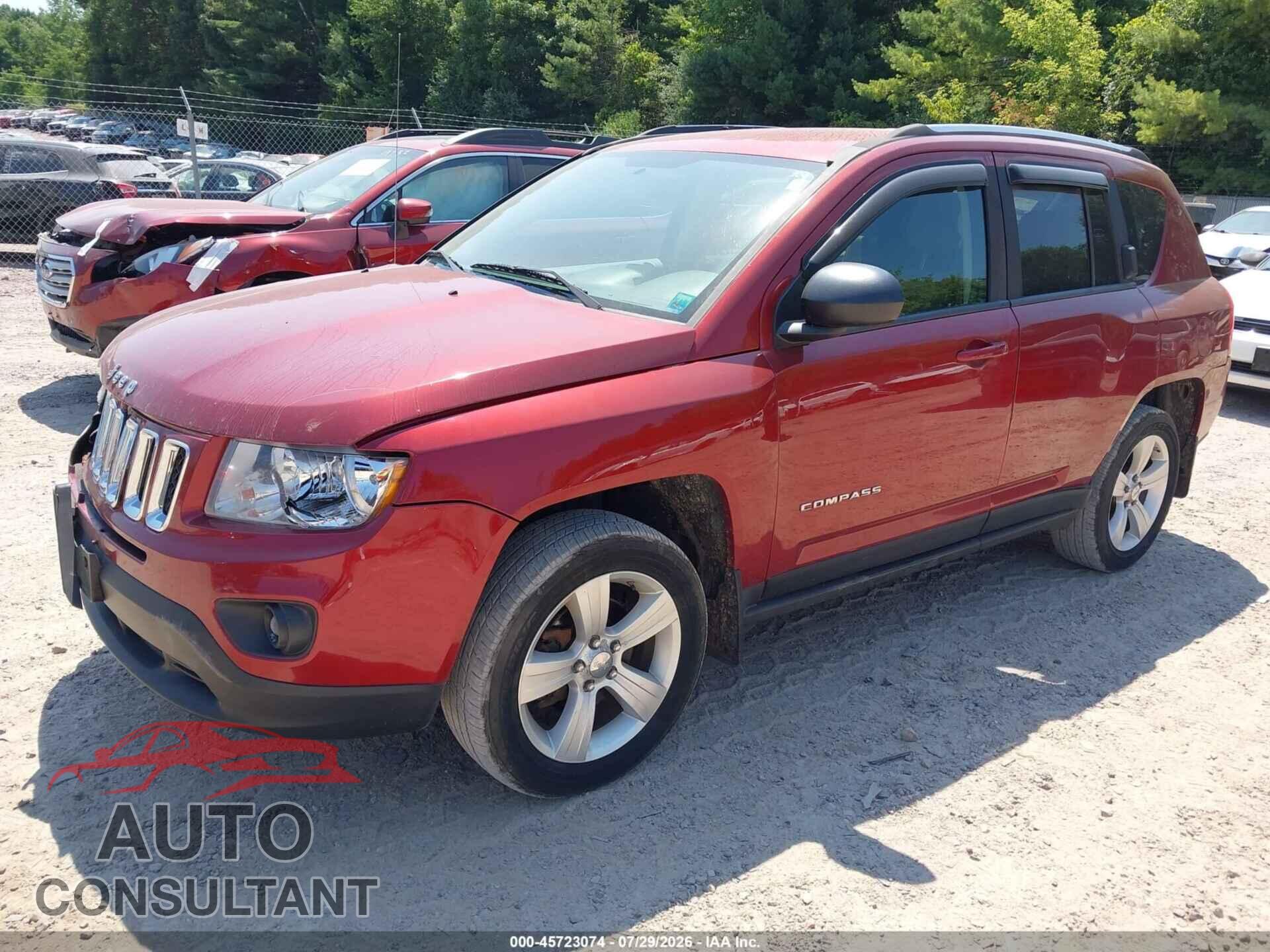 JEEP COMPASS 2012 - 1C4NJDBBXCD524844