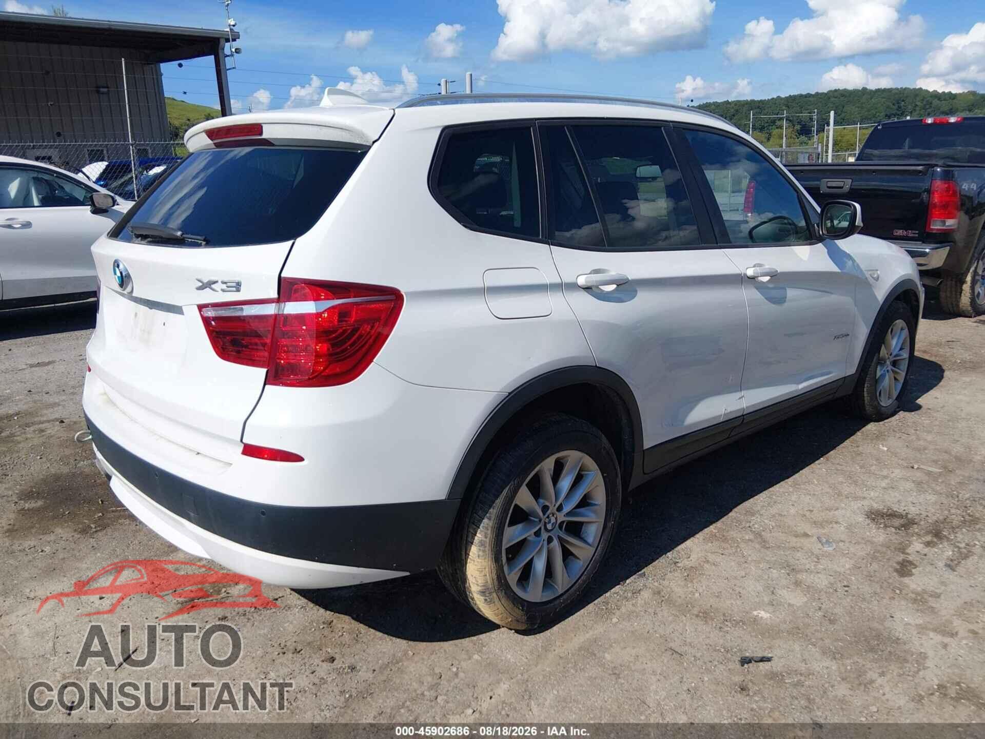 BMW X3 2014 - 5UXWX9C52E0D33178