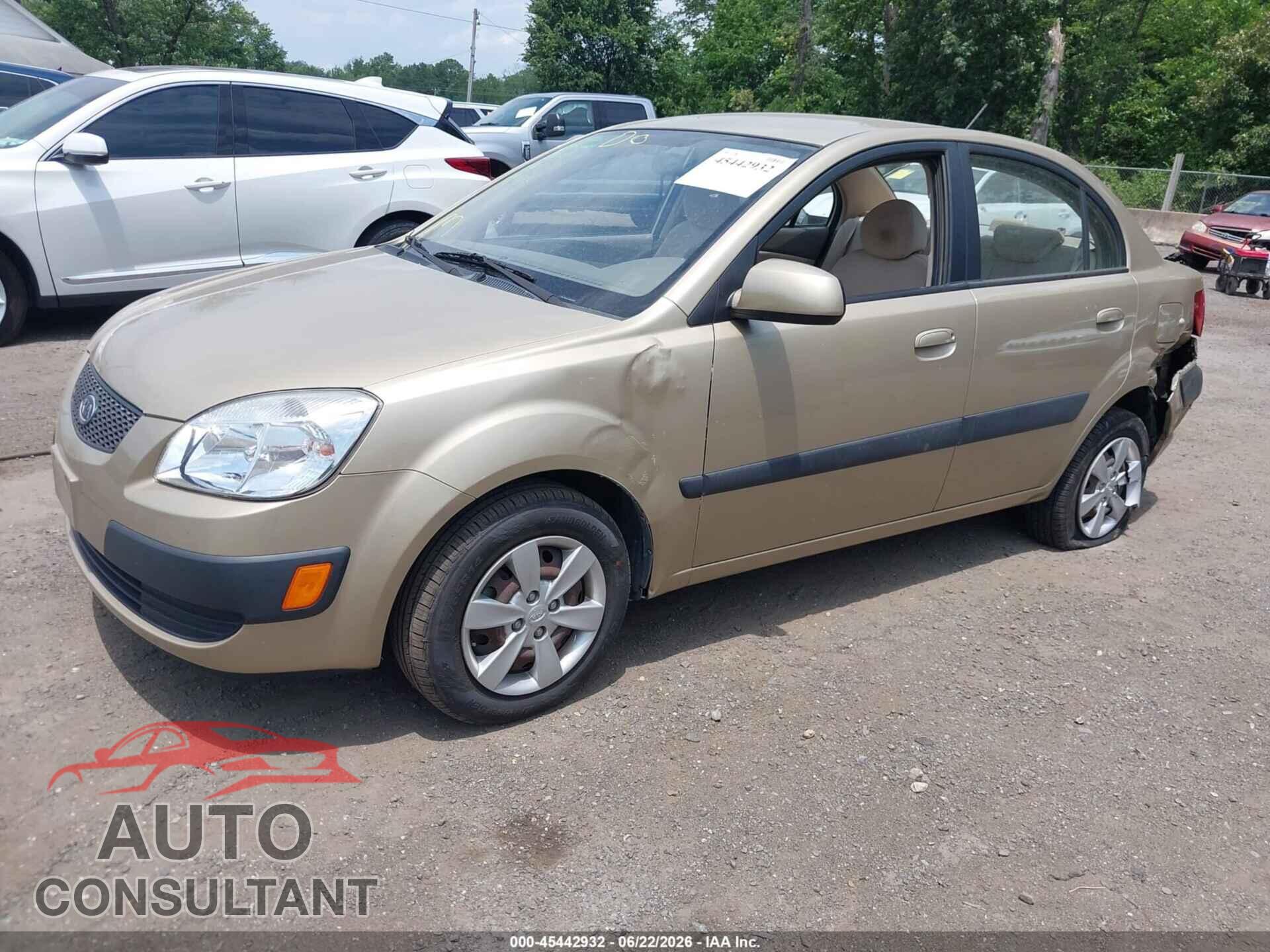 KIA RIO 2009 - KNADE223096500415
