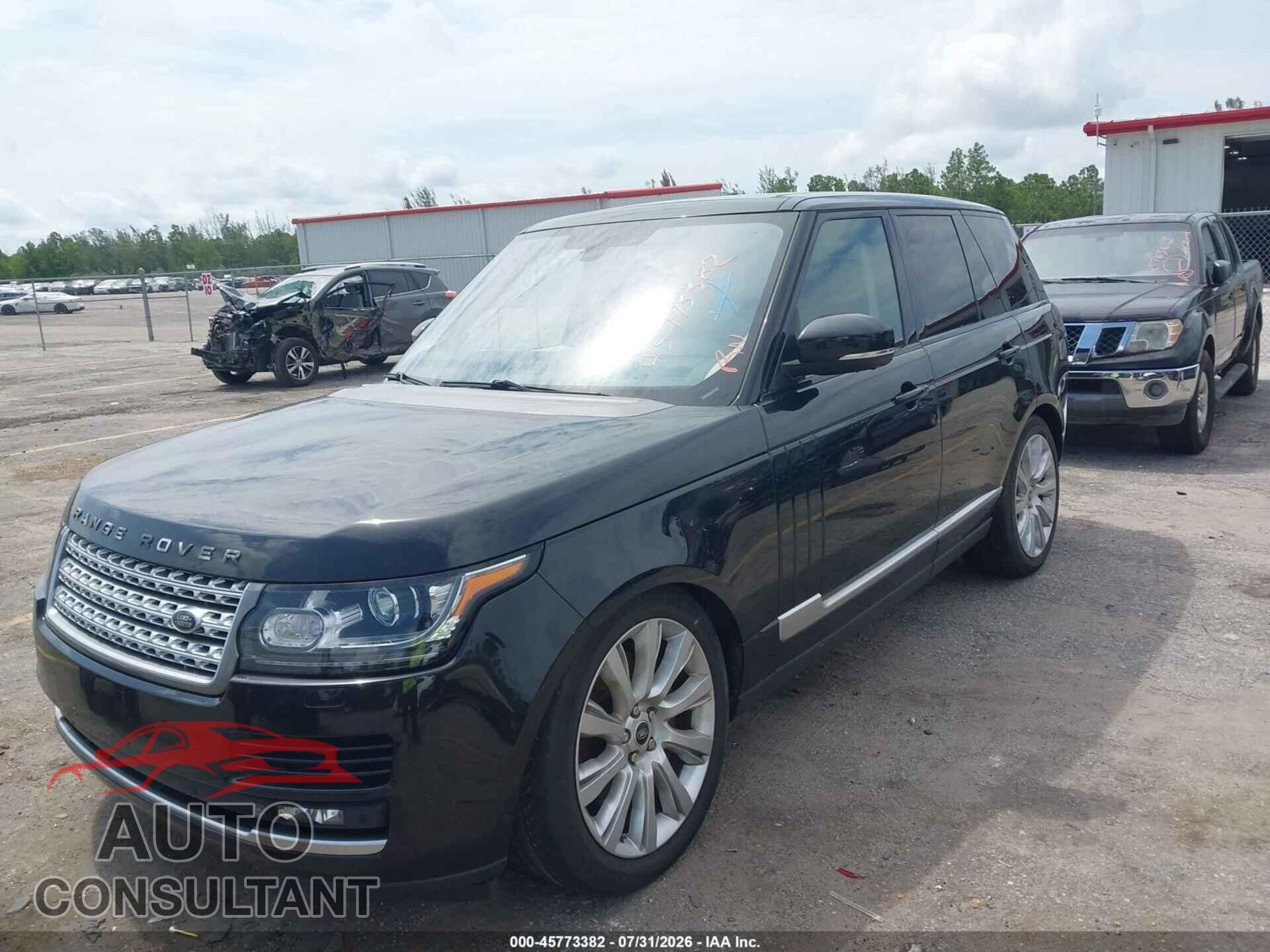 LAND ROVER RANGE ROVER 2013 - SALGS2EF7DA100882