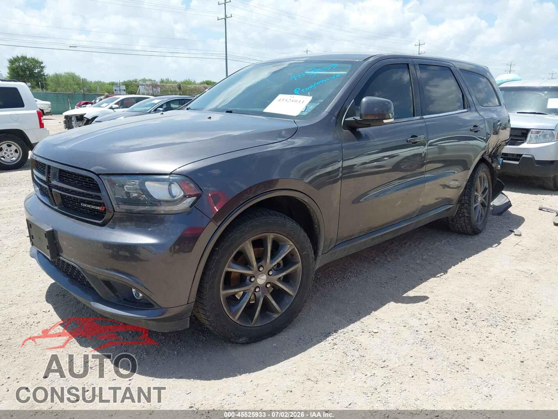 DODGE DURANGO 2017 - 1C4RDJDG2HC828022