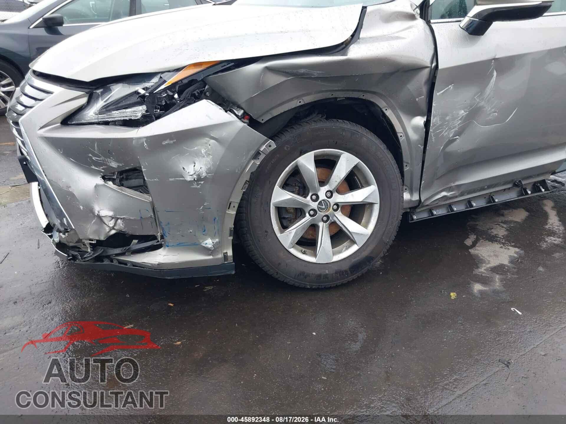 LEXUS RX 350 2019 - 2T2BZMCA6KC198355