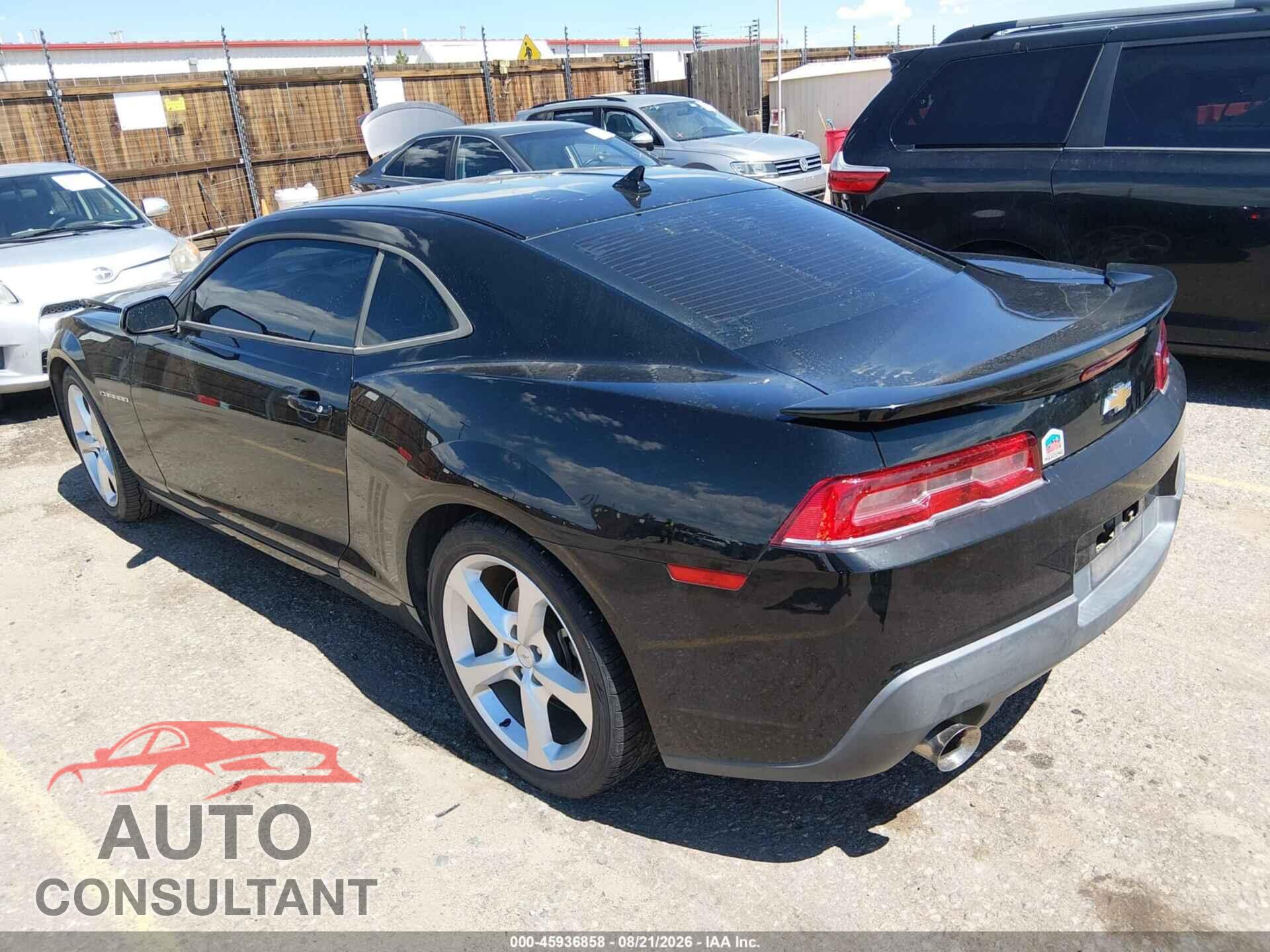 CHEVROLET CAMARO 2015 - 2G1FD1E34F9301191