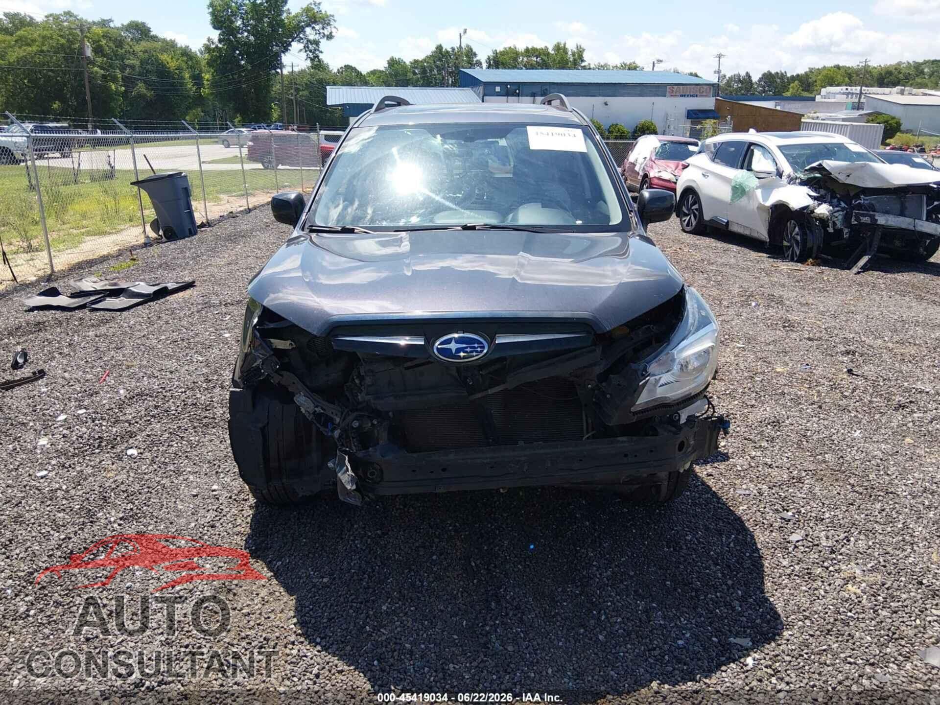 SUBARU FORESTER 2017 - JF2SJAEC4HH523275