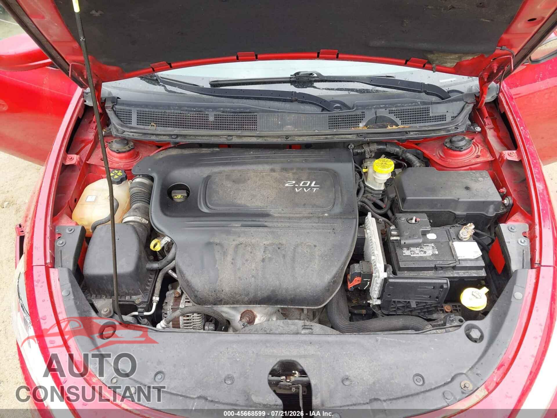 DODGE DART 2013 - 1C3CDFBA1DD210457