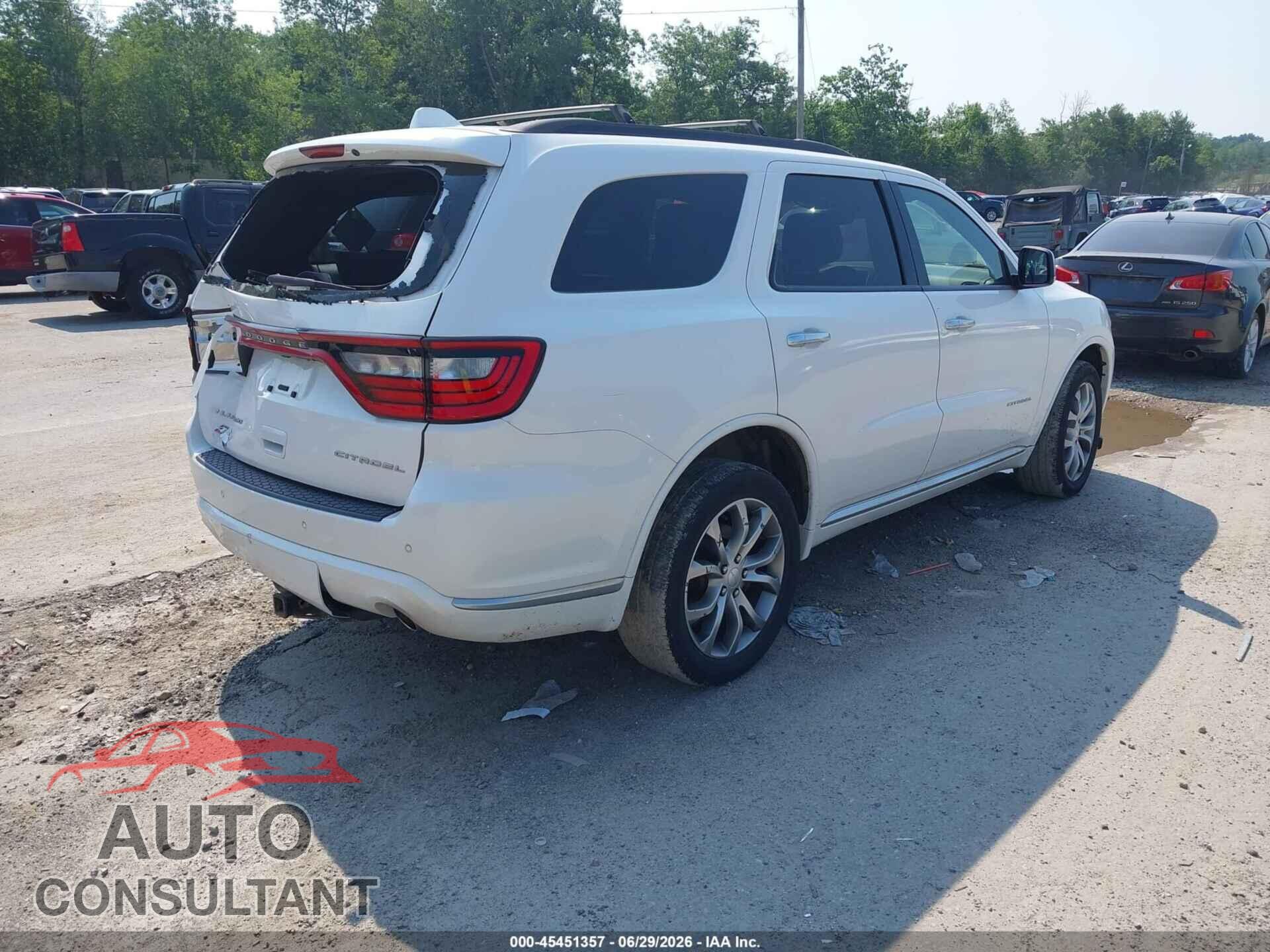 DODGE DURANGO 2018 - 1C4RDJEG1JC201994