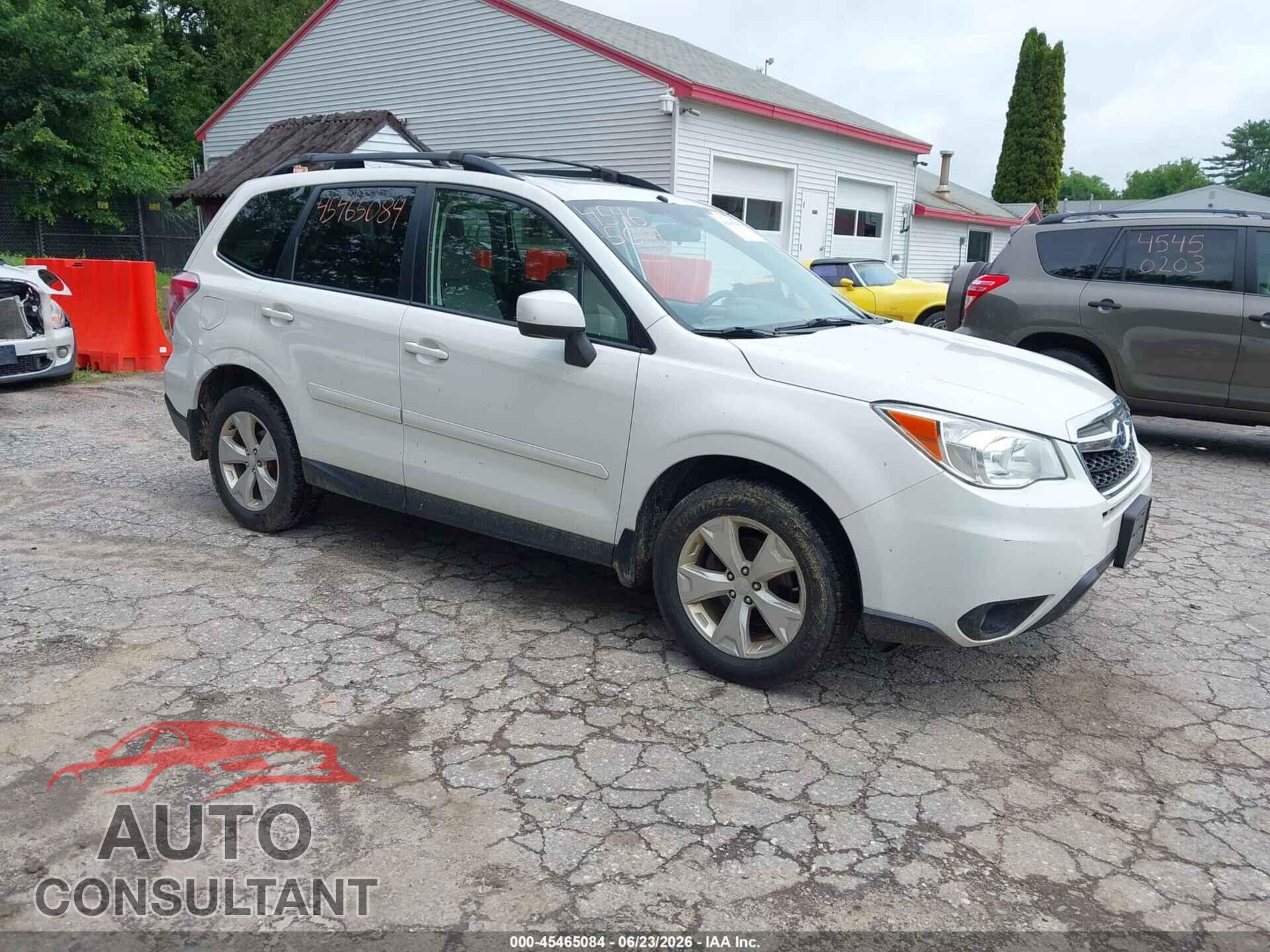 SUBARU FORESTER 2016 - JF2SJAFC3GH427702