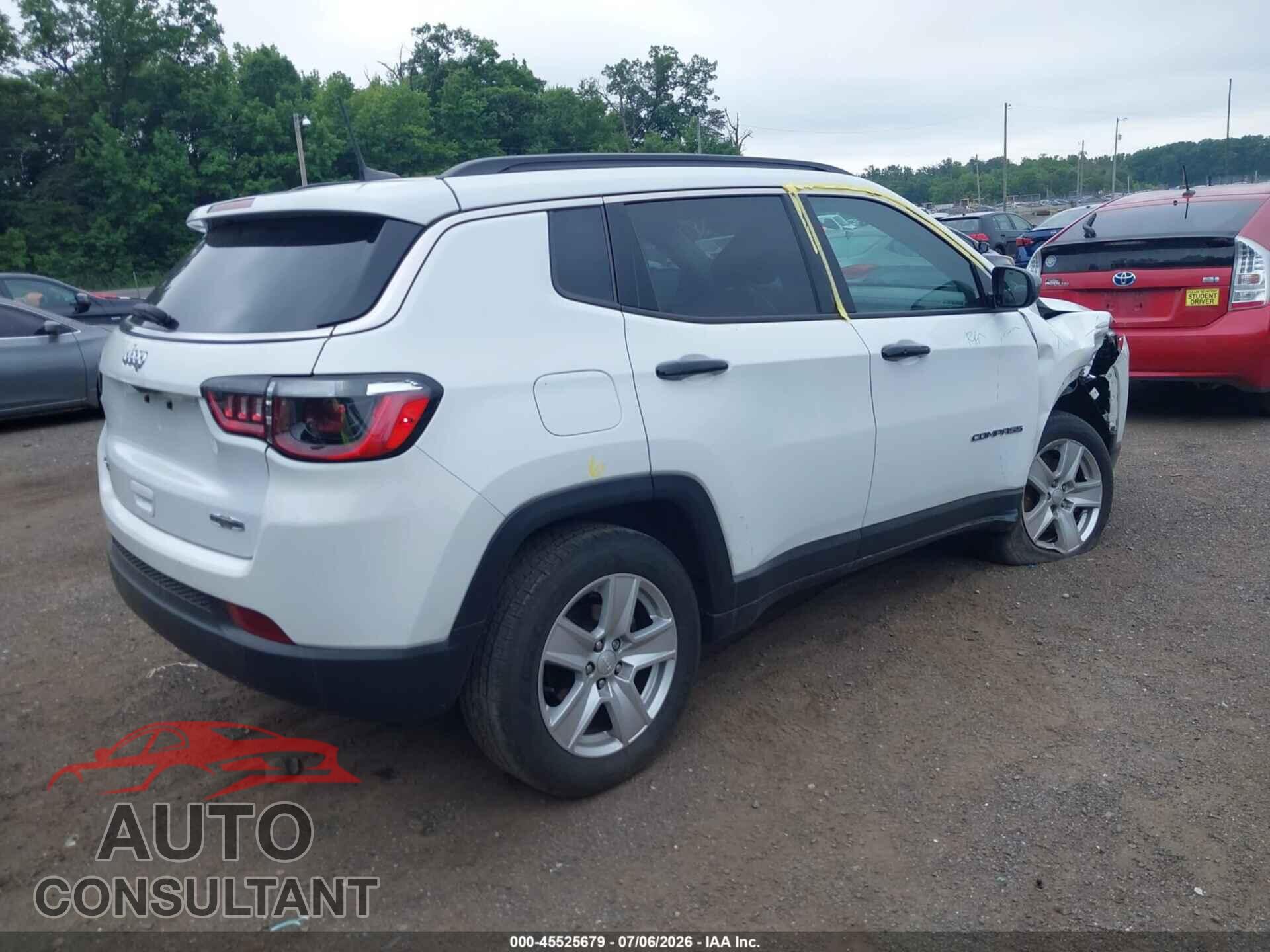 JEEP COMPASS 2022 - 3C4NJDBB9NT185992