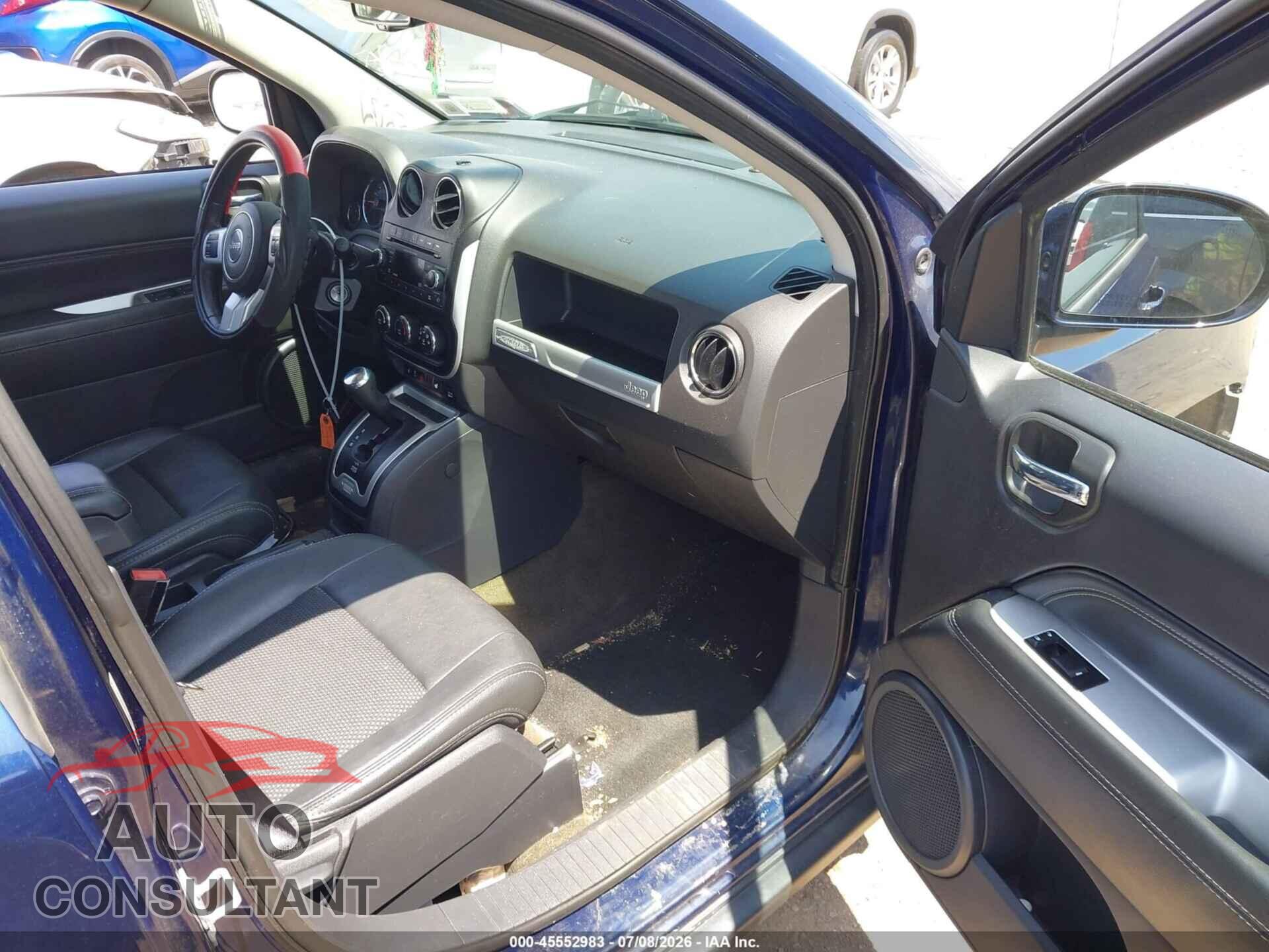JEEP COMPASS 2017 - 1C4NJDEB8HD163553