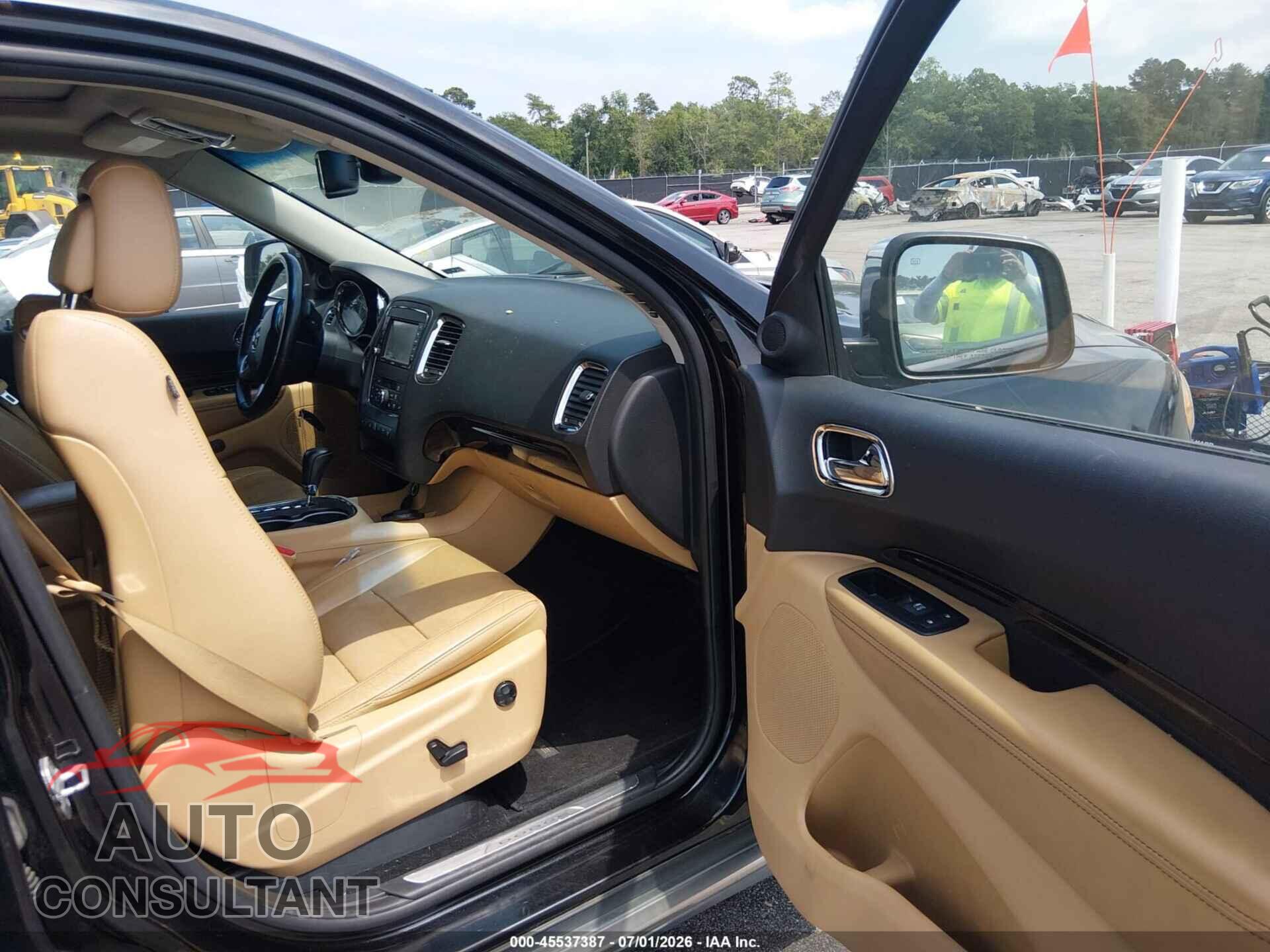 DODGE DURANGO 2011 - 1D4SE5GT0BC652029