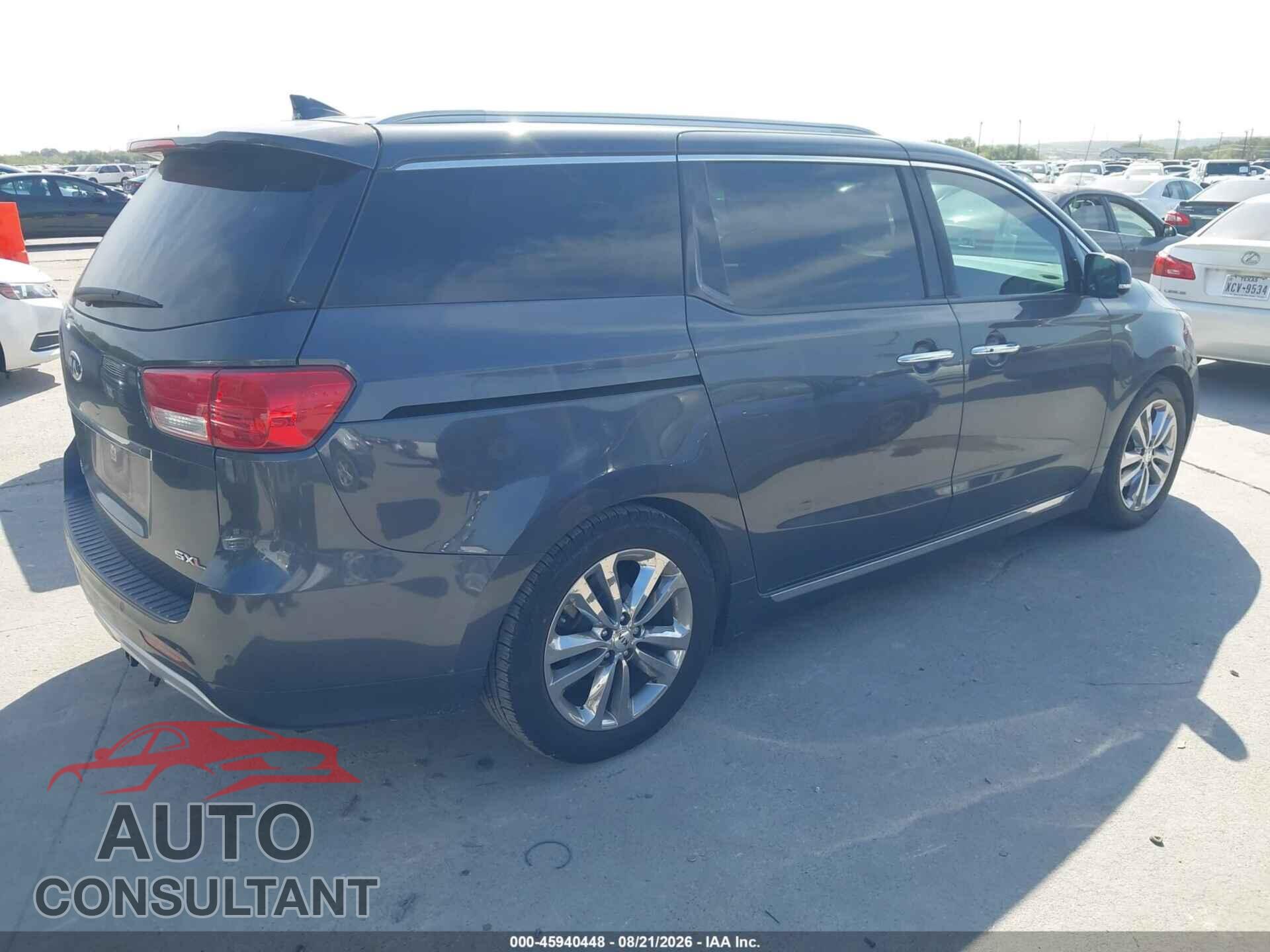 KIA SEDONA 2016 - KNDME5C19G6142679