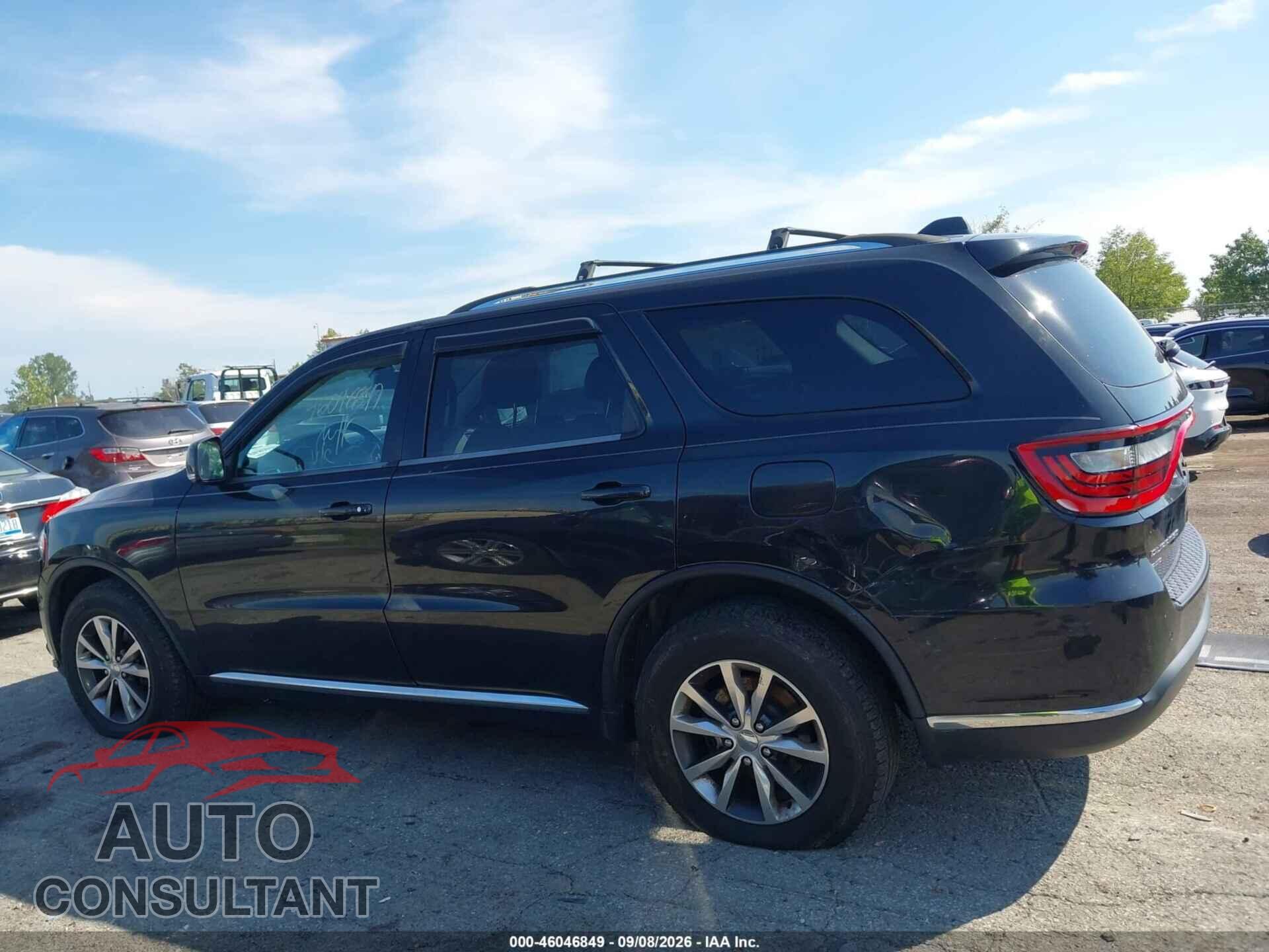 DODGE DURANGO 2016 - 1C4RDJDG9GC315350