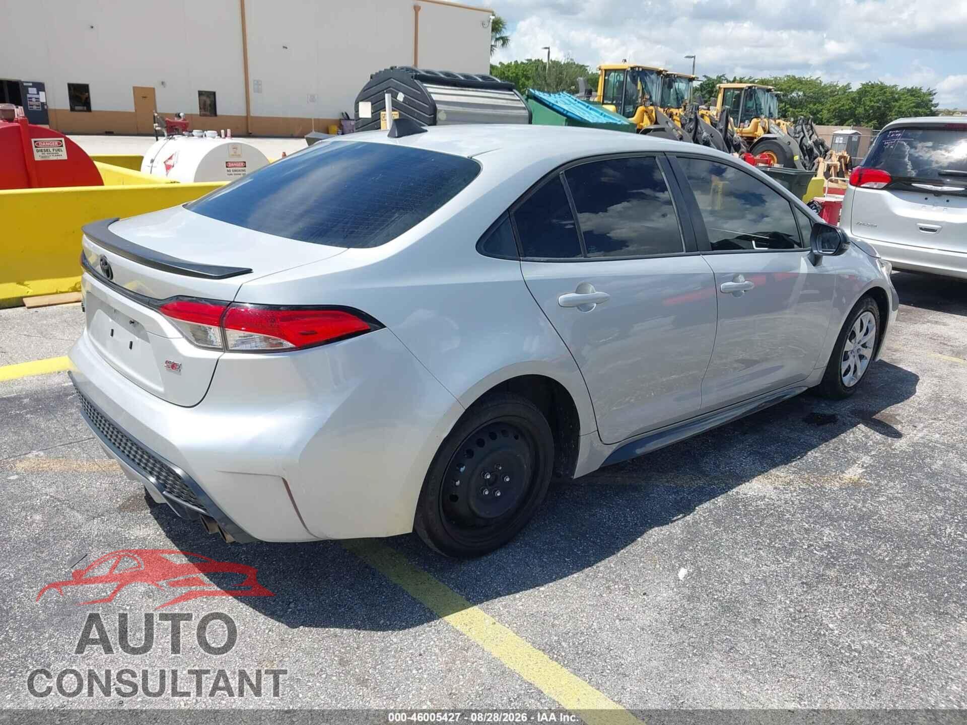 TOYOTA COROLLA 2020 - 5YFS4RCE1LP031566