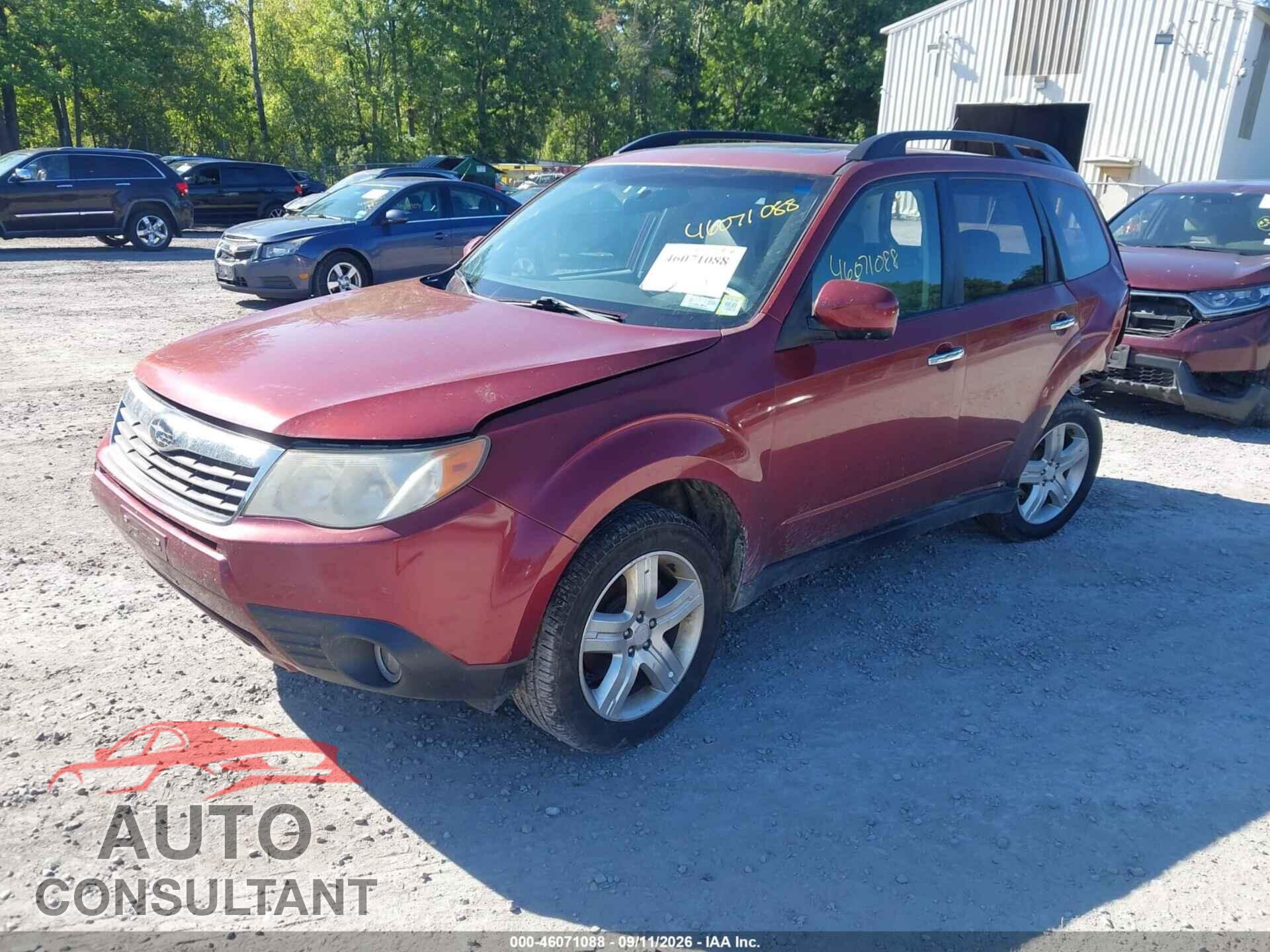 SUBARU FORESTER 2010 - JF2SH6DC5AH740382