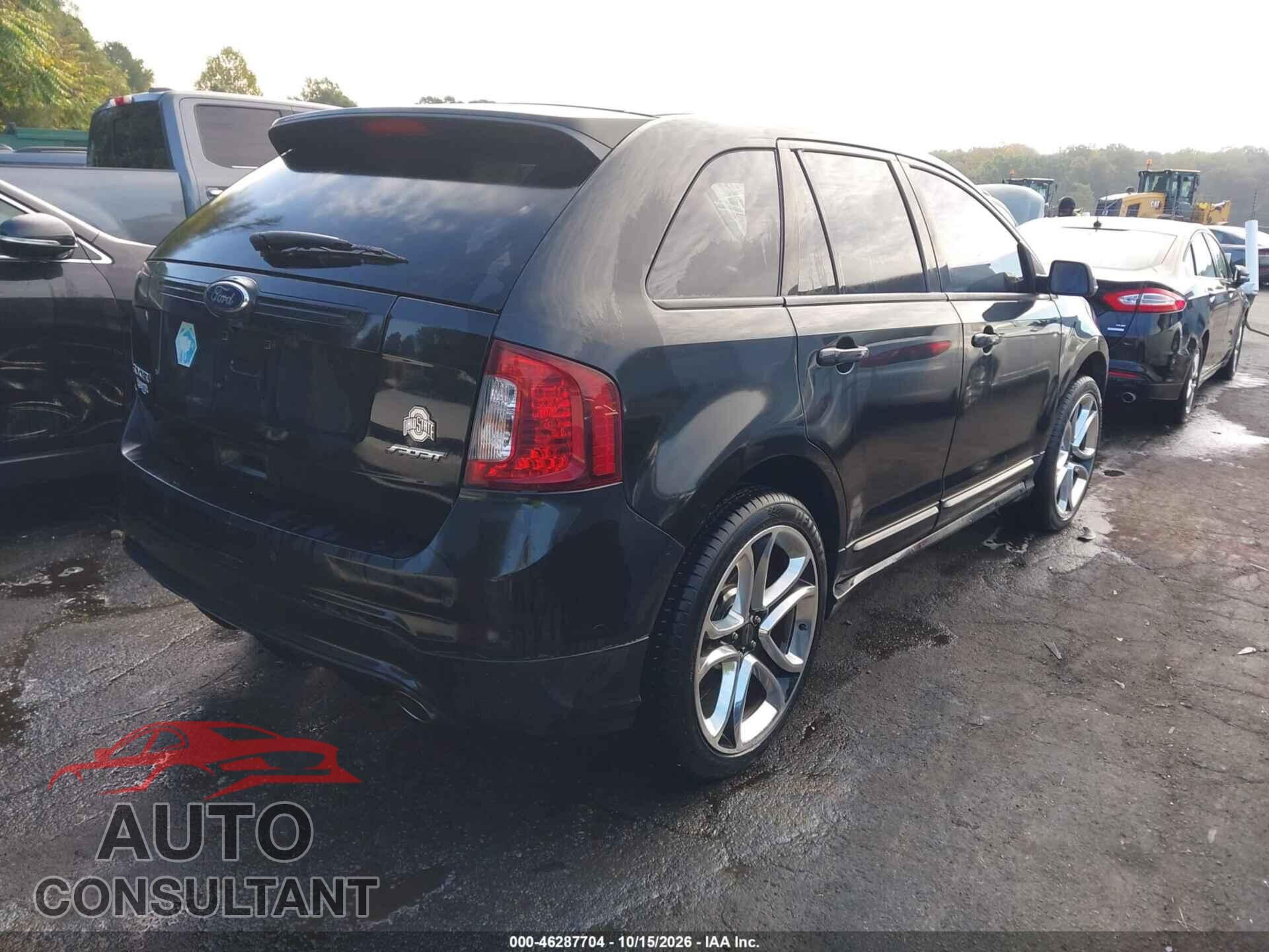FORD EDGE 2013 - 2FMDK3AK3DBA06274