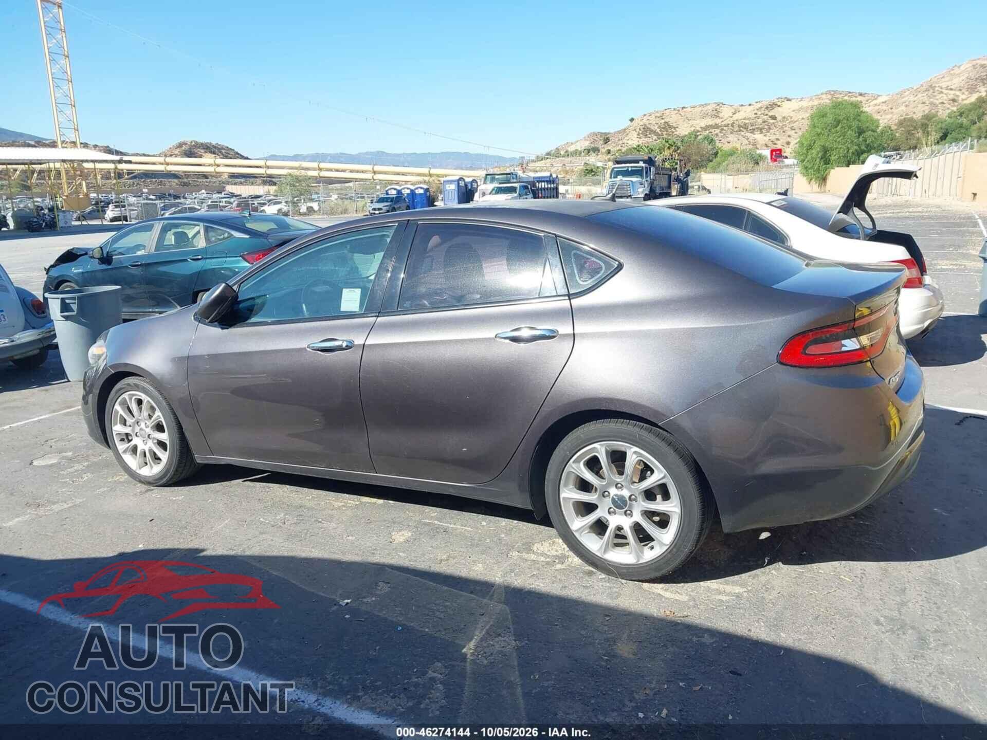 DODGE DART 2015 - 1C3CDFCB5FD344981