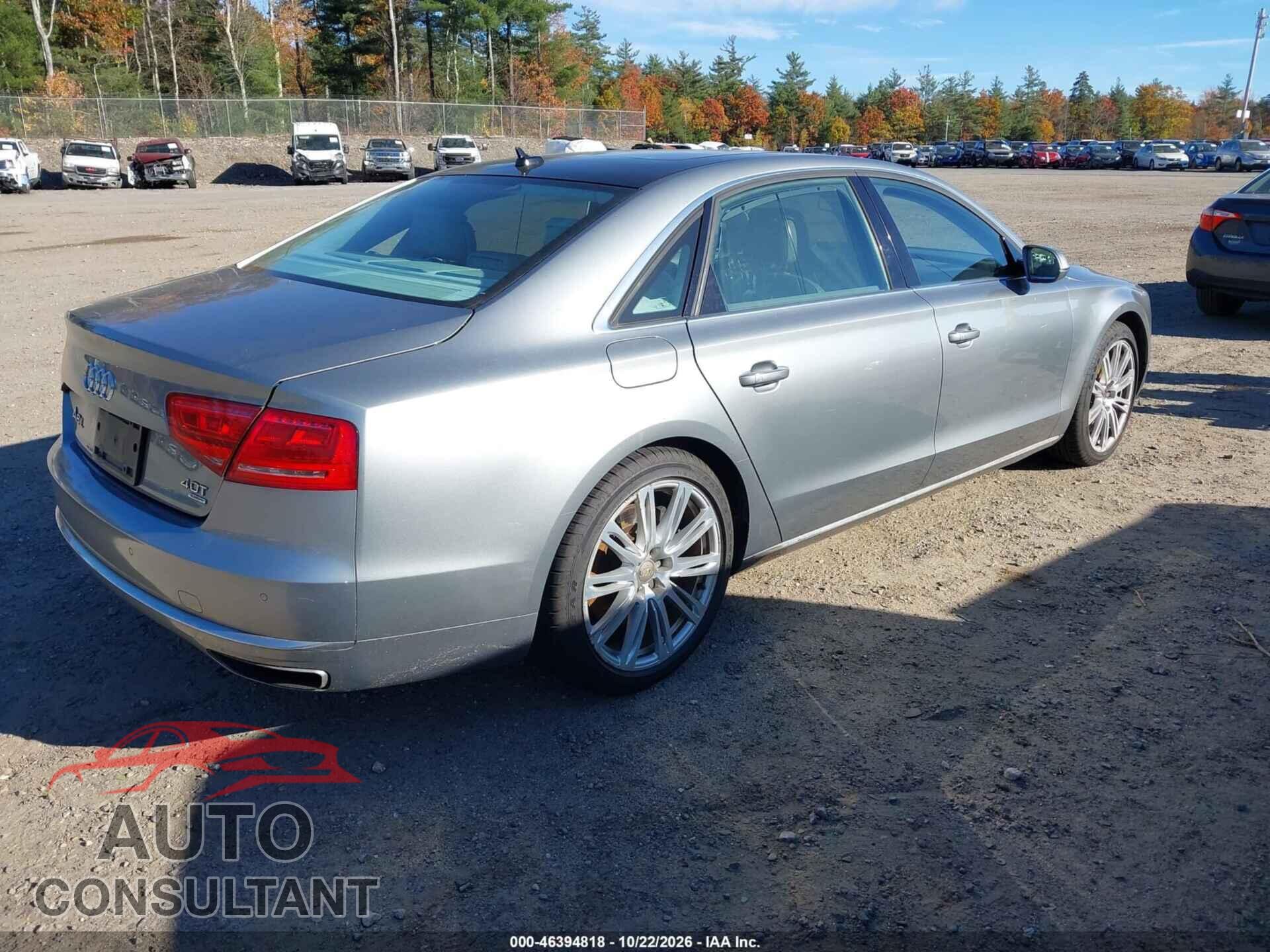 AUDI A8 L 2013 - WAUR2AFD9DN026975