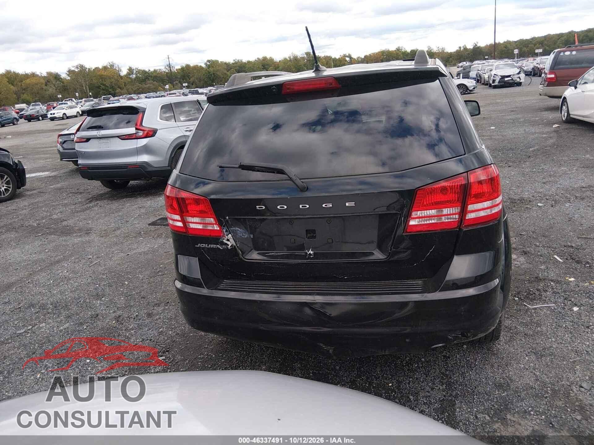 DODGE JOURNEY 2017 - 3C4PDCAB8HT708323