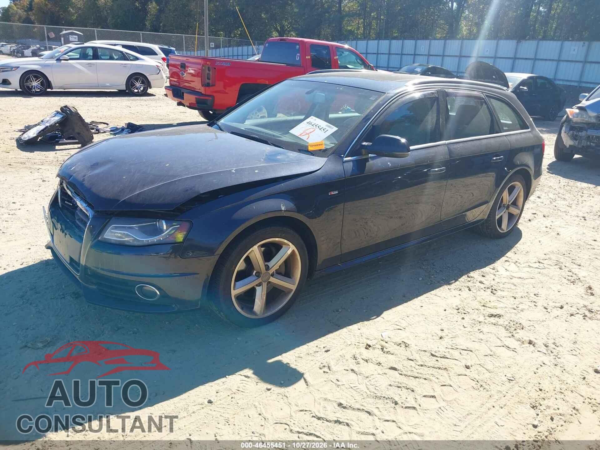 AUDI A4 2012 - WAUWFAFL1CA112933
