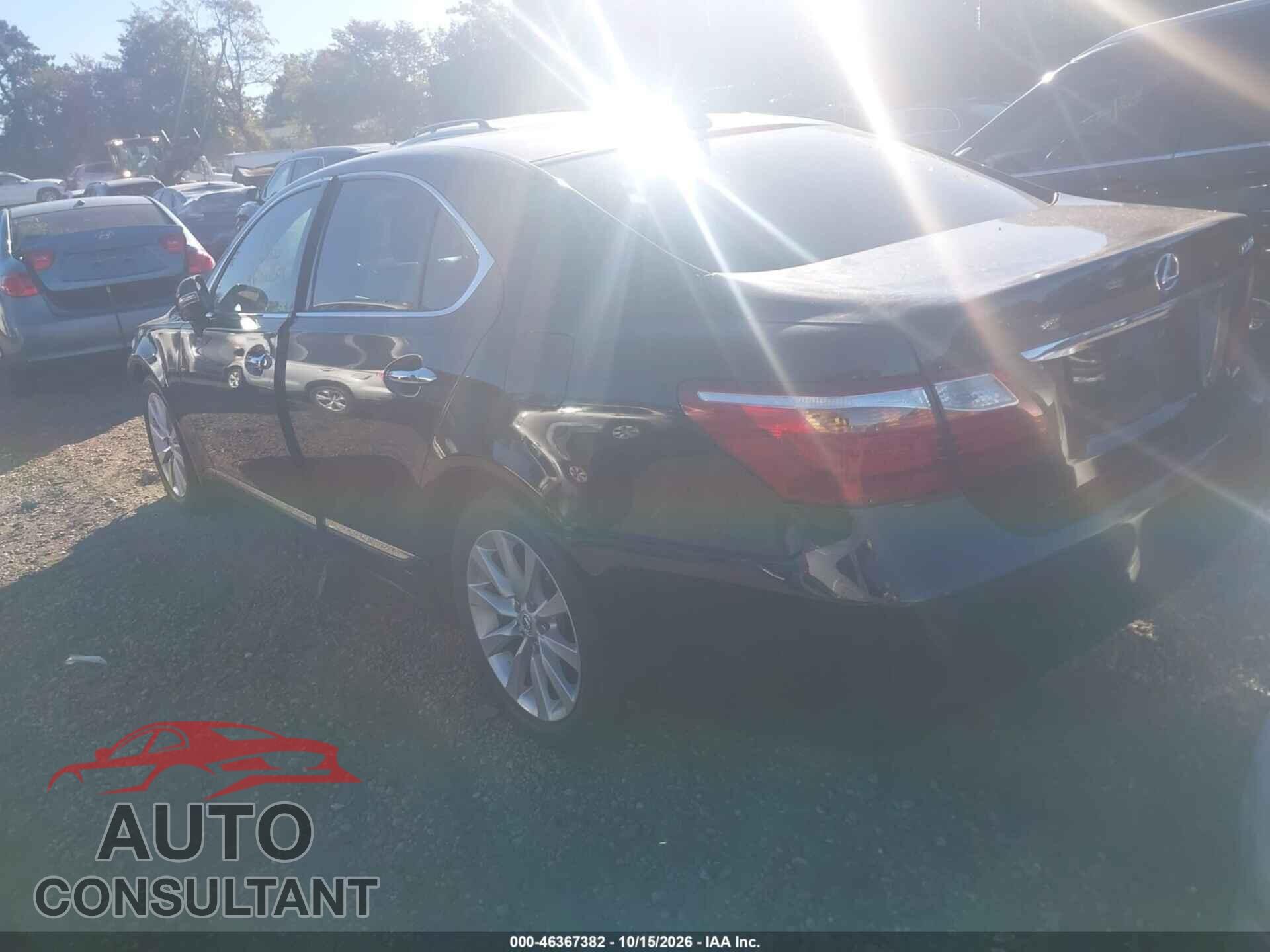 LEXUS LS 460 2011 - JTHCL5EF1B5009700